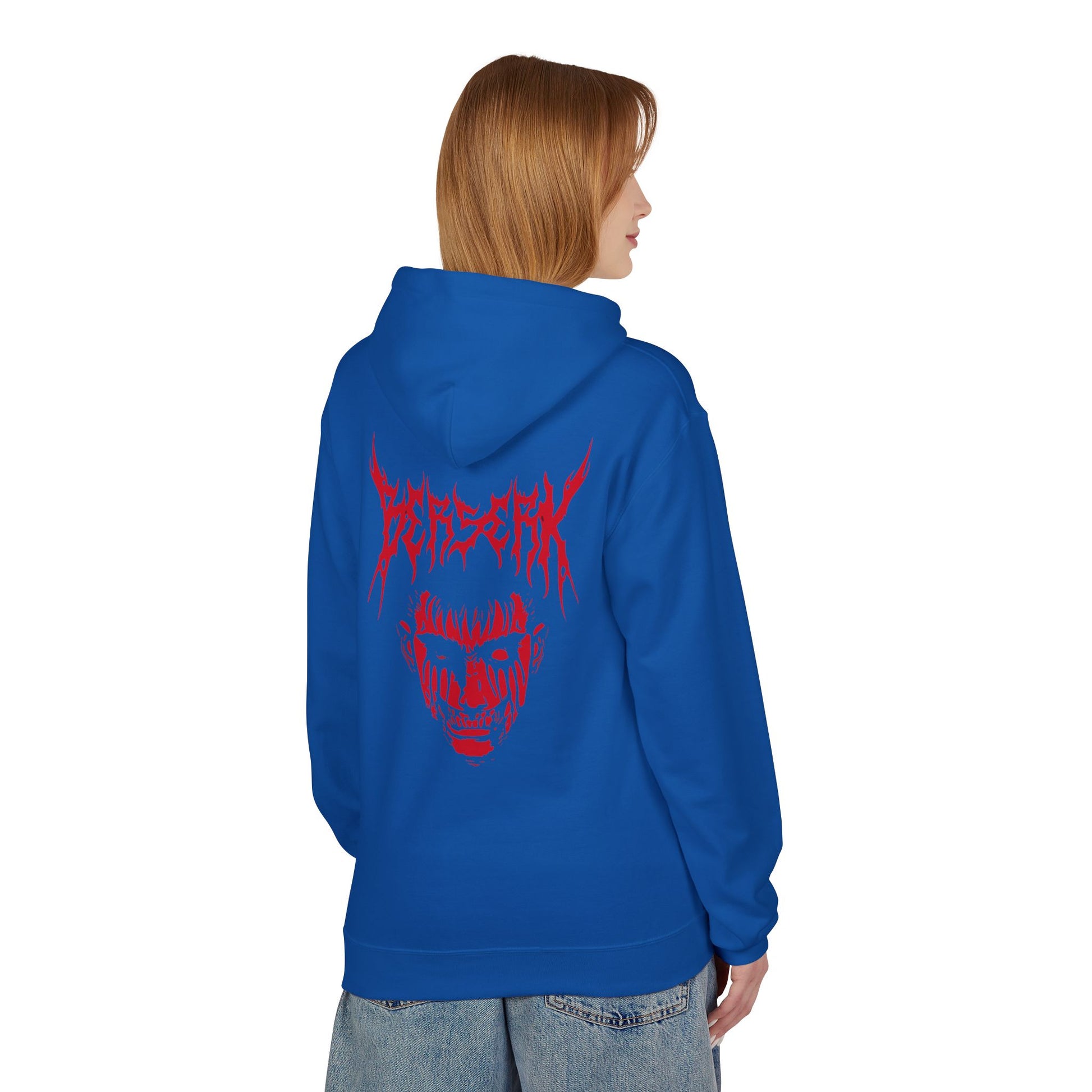 Gothic Graphic Hoodie, Unisex Streetwear, Cozy Fleece Sweatshirt, Perfect for Halloween, Edgy Fashion Gift, Unique Layering Piece Printify