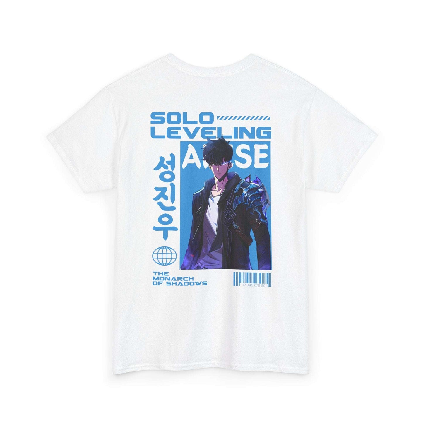Solo Leveling Graphic Tee — Sung Jinwoo Anime-Inspired Shirt Maklenn Solo Leveling Graphic Tee — Sung Jinwoo Anime-Inspired Shirt T-Shirt Maklenn www.maklenn.com India 21.80