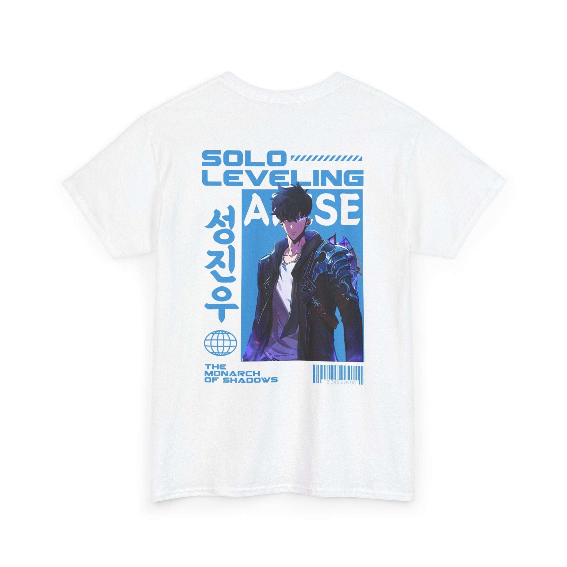 Solo Leveling Graphic Tee — Sung Jinwoo Anime-Inspired Shirt Maklenn Solo Leveling Graphic Tee — Sung Jinwoo Anime-Inspired Shirt T-Shirt Maklenn www.maklenn.com India 21.80
