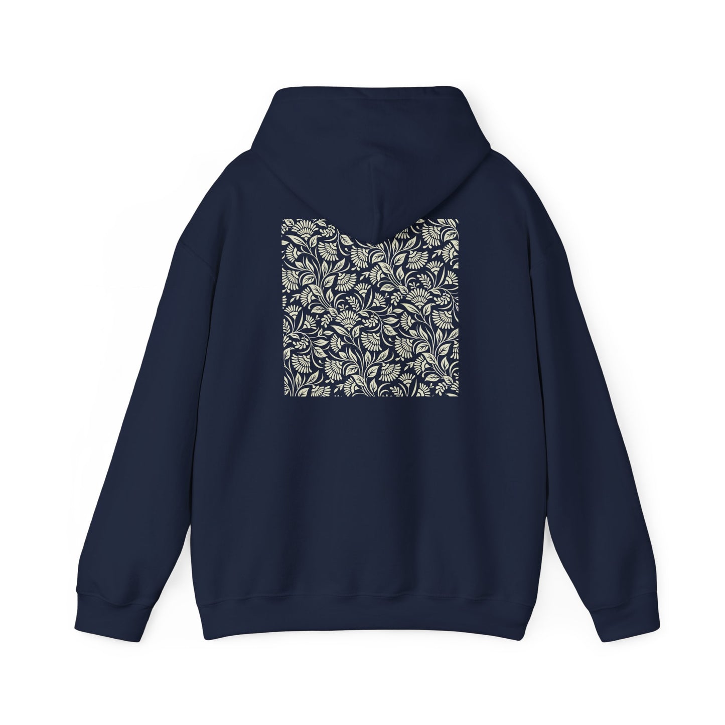 Floral Print Unisex Heavy Blend Hoodie - Cozy Streetwear, Gift for Her, Fall Fashion, Casual Layering, Mother’s Day, Girl aesthetic, Everyday Comfort Printify