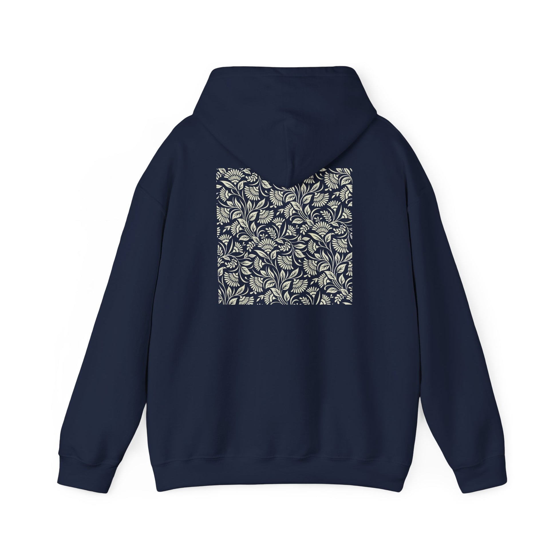 Floral Print Unisex Heavy Blend Hoodie - Cozy Streetwear, Gift for Her, Fall Fashion, Casual Layering, Mother’s Day, Girl aesthetic, Everyday Comfort Printify