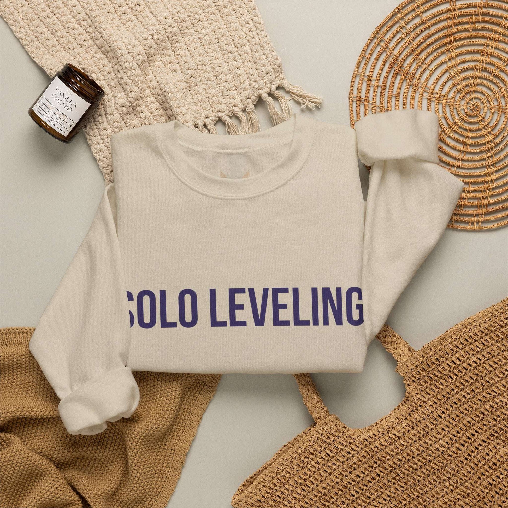 Solo Leveling Crewneck Sweatshirt — Anime Graphic Pullover (Front Logo, Back Archer Silhouette) Maklenn Solo Leveling Crewneck Sweatshirt — Anime Graphic Pullover (Front Logo, Back Archer Silhouette) Sweatshirt Maklenn www.maklenn.com India