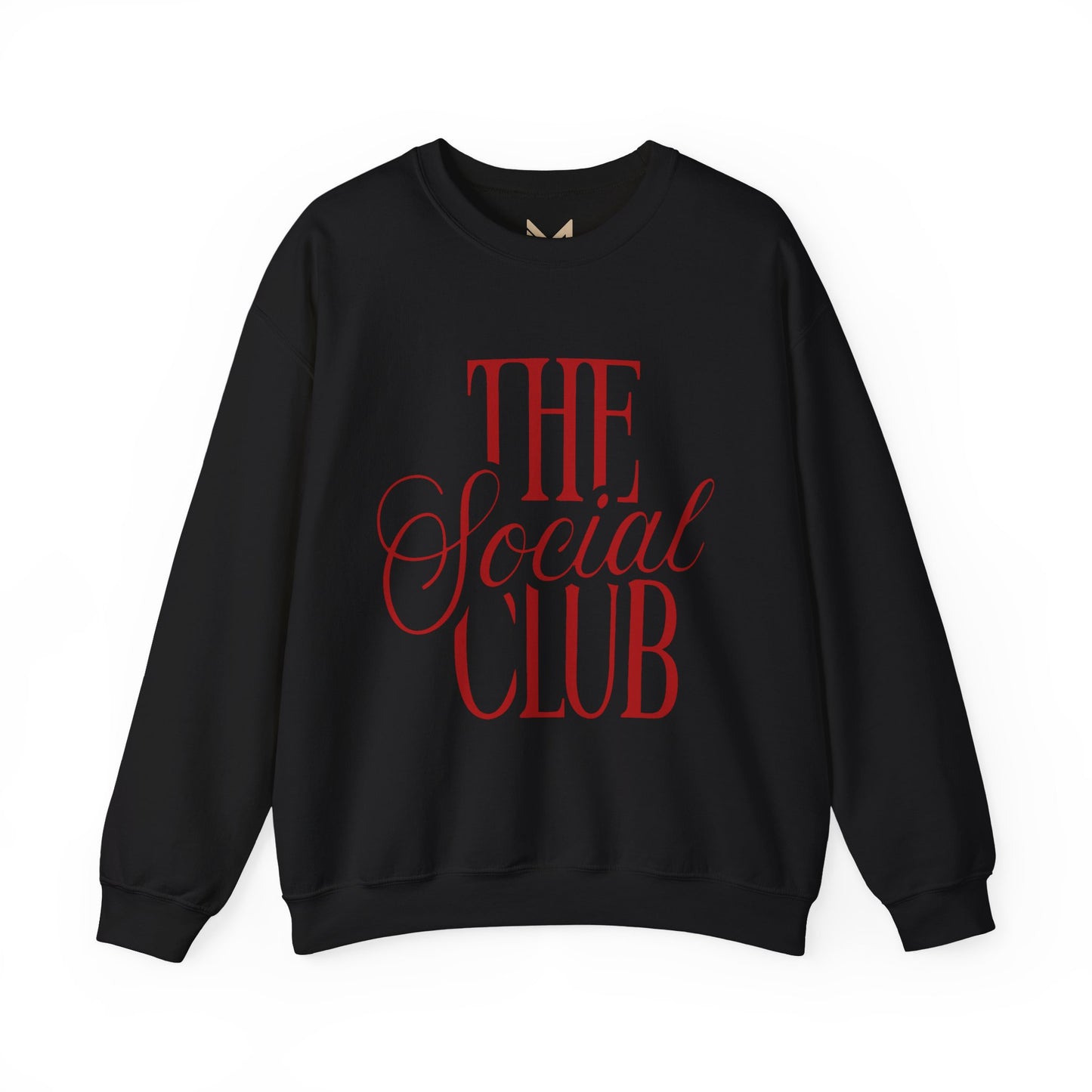 Chic Social Club Sweatshirt, Cozy Unisex Crewneck, Fashionable Gift for Friends, Casual Wardrobe Essential, Perfect for Hangouts and [...] Printify