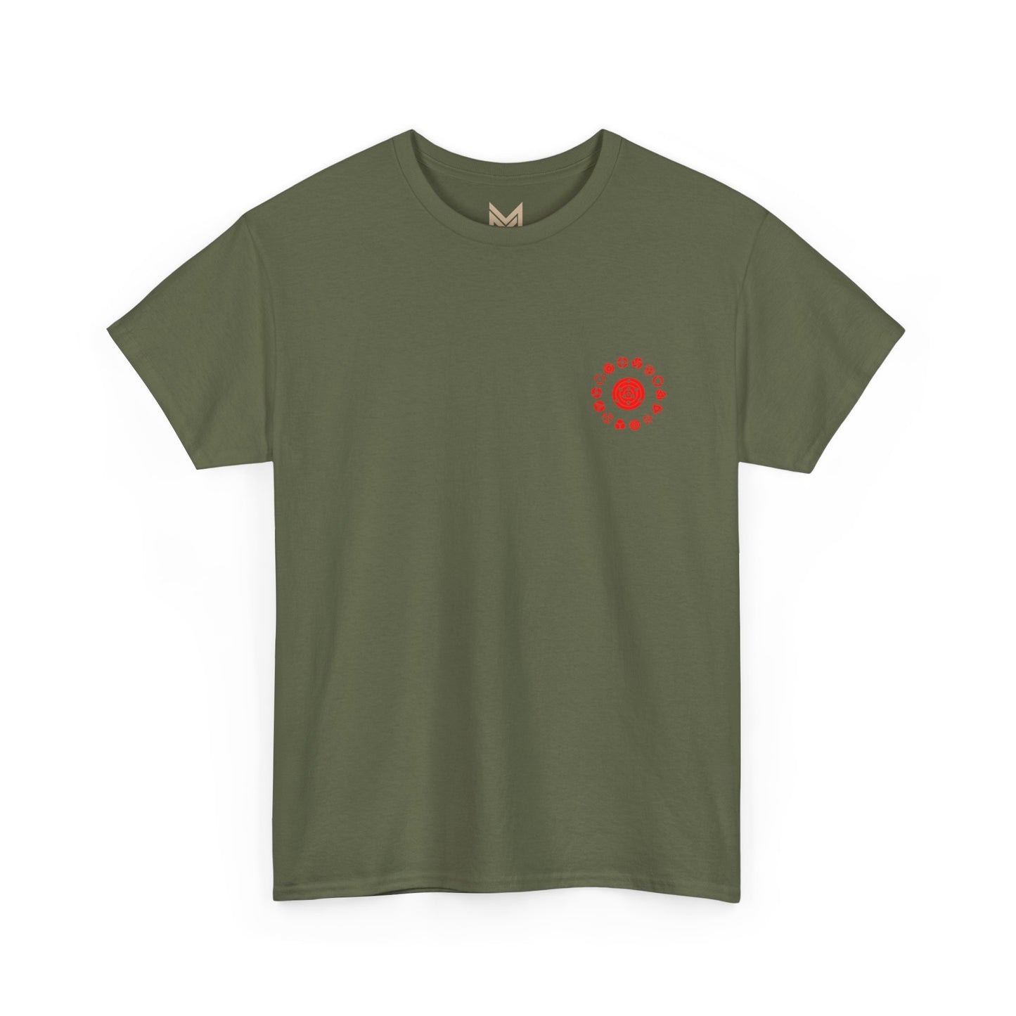 Anime Demon Trio Graphic Tee — Back Print with Small Front Logo