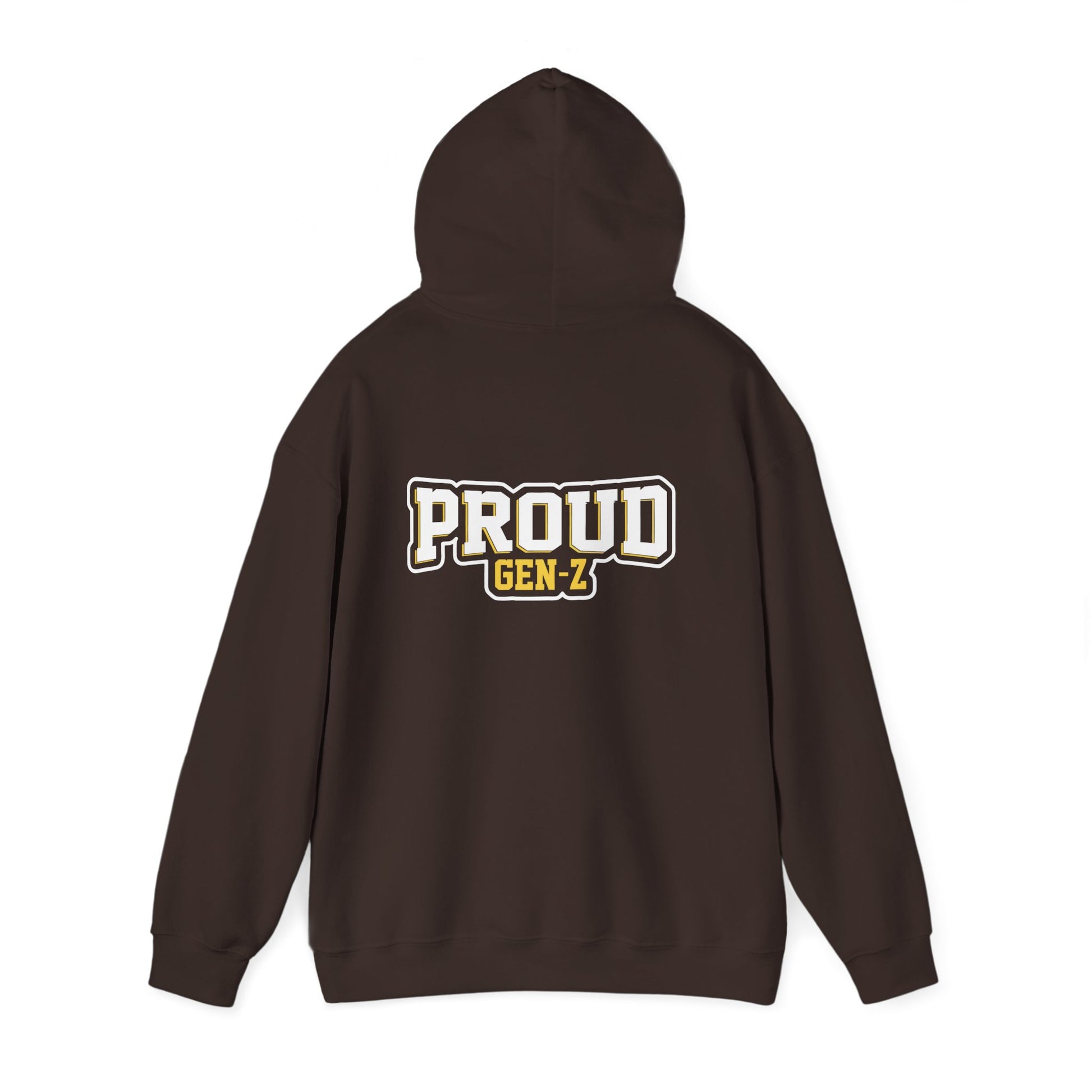 Proud Gen-Z Hoodie, Cozy Streetwear for Teens, Unisex Sweatshirt, Perfect Gift for Graduations, Everyday Casual Wear, Trendy Apparel Printify
