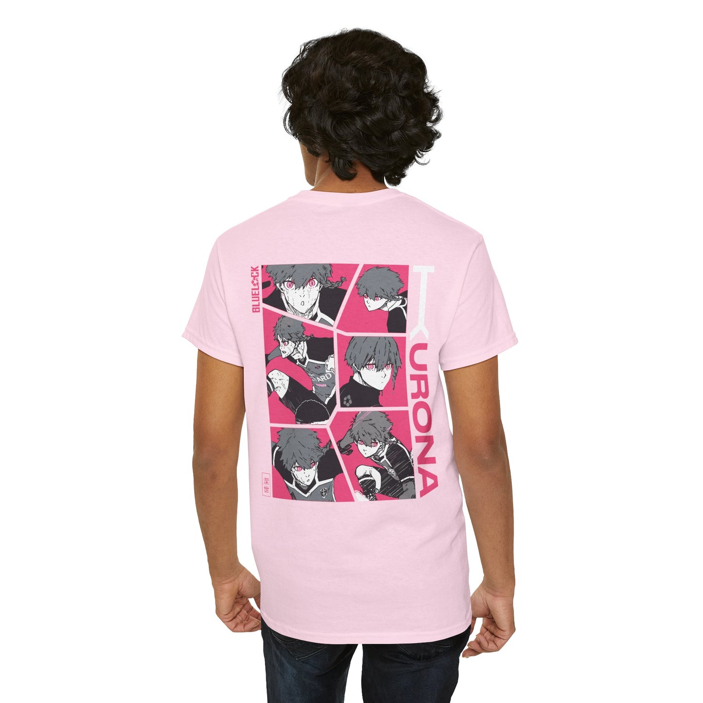 Kurona "Twin Fang" Blue Lock Heavyweight Tee | Maklenn