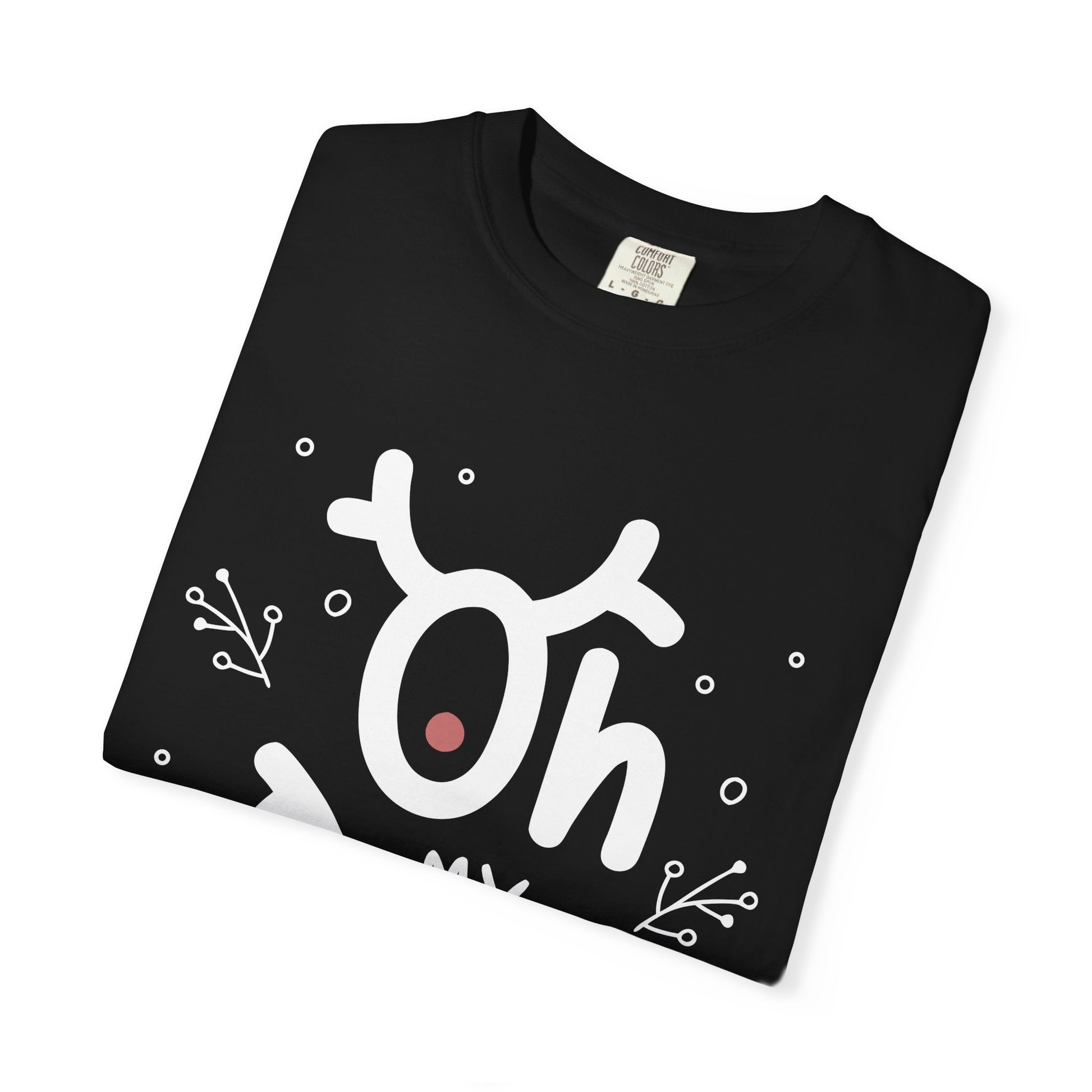 Oh My Deer Graphic T-Shirt — Cute Holiday Funny Nature Tee Printify