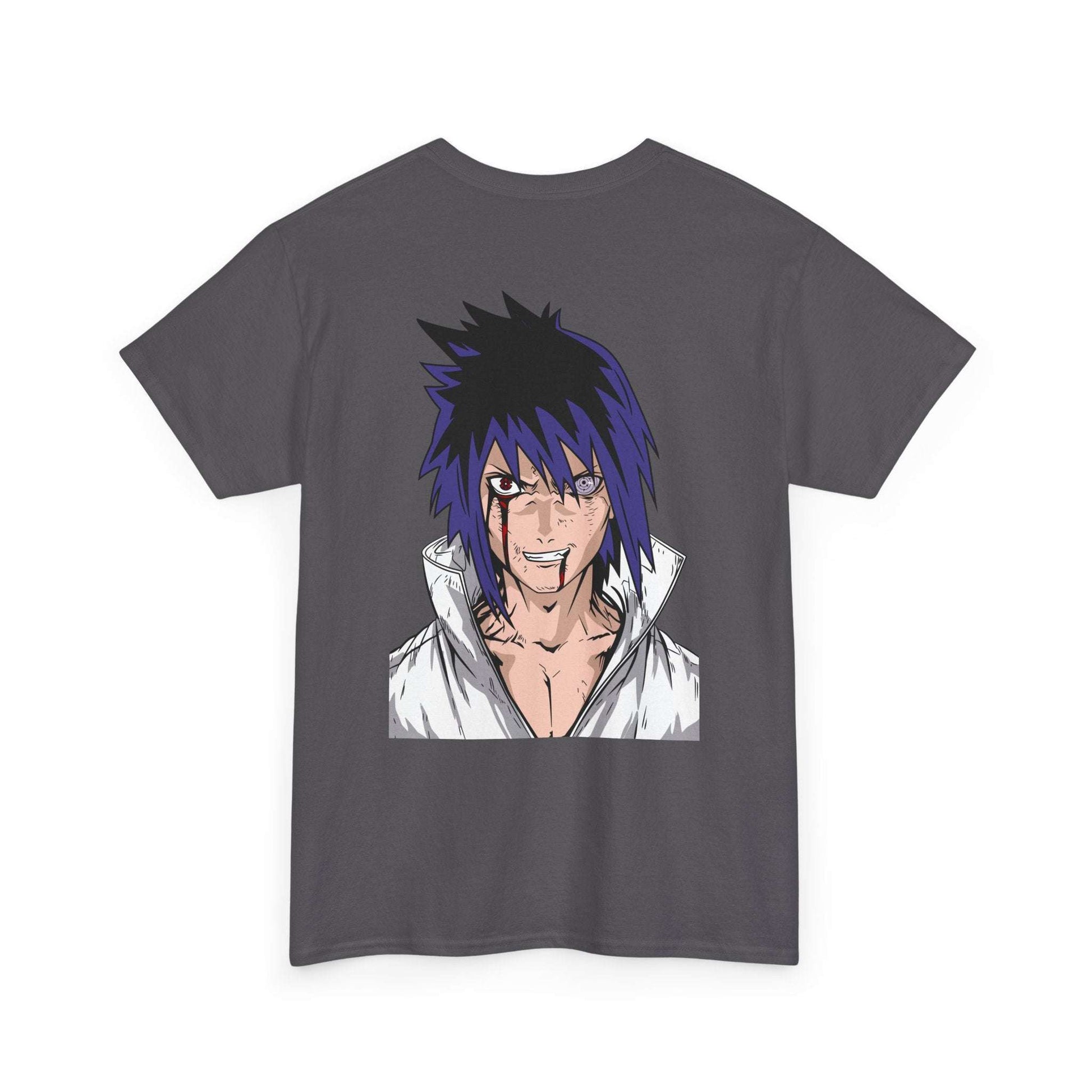 Anime Character Graphic Tee — Blue-Haired Manga Hero Back Print Maklenn Anime Character Graphic Tee — Blue-Haired Manga Hero Back Print T-Shirt Maklenn www.maklenn.com India 21.80