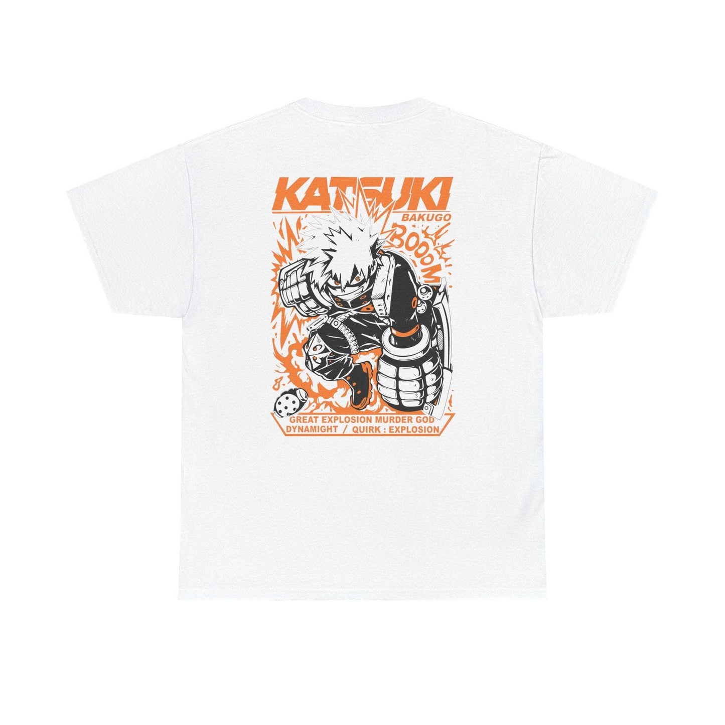 Bakugo Katsuki Graphic Tee — Anime Hero Action T-Shirt Maklenn Bakugo Katsuki Graphic Tee — Anime Hero Action T-Shirt T-Shirt Maklenn www.maklenn.com India 21.80