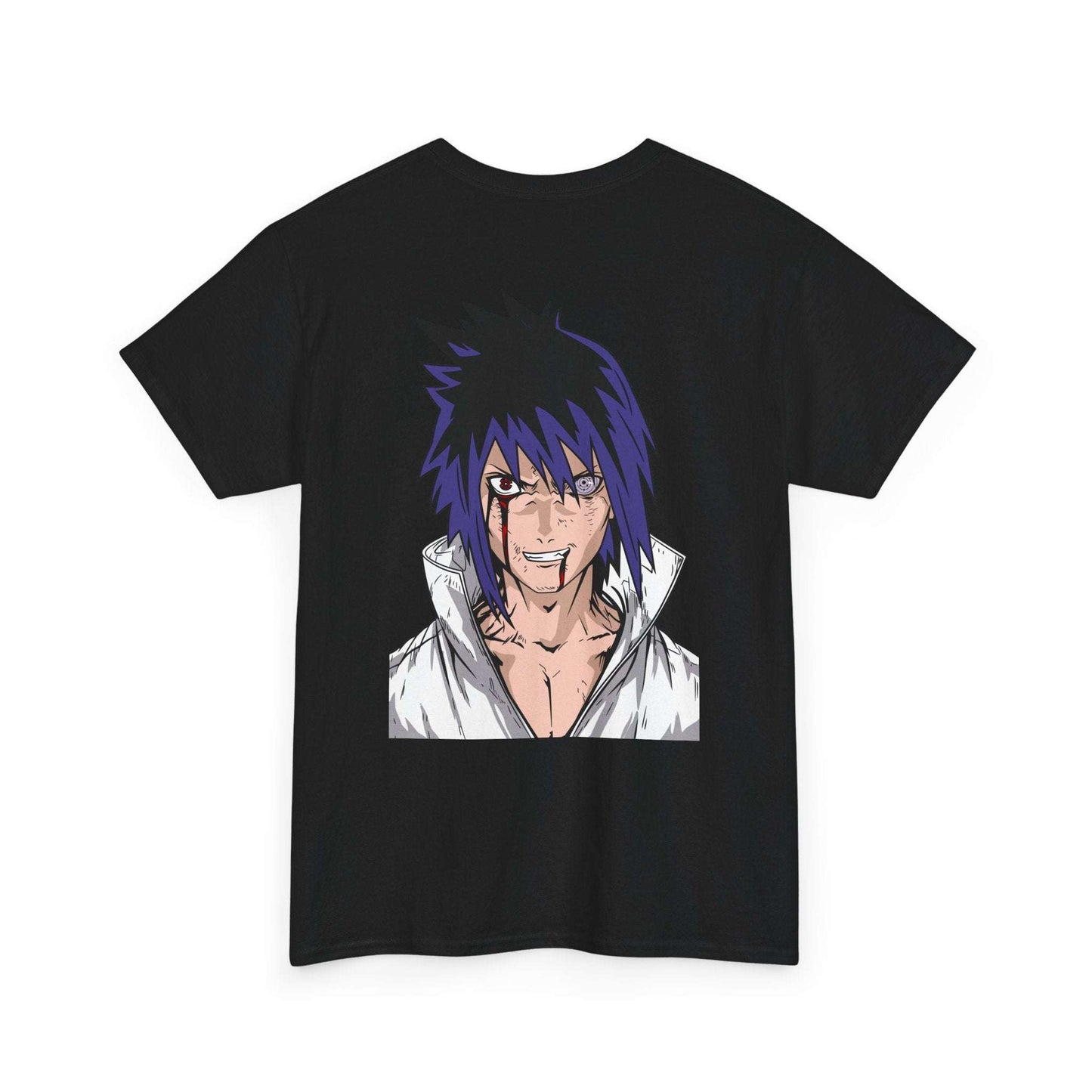 Anime Character Graphic Tee — Blue-Haired Manga Hero Back Print Maklenn Anime Character Graphic Tee — Blue-Haired Manga Hero Back Print T-Shirt Maklenn www.maklenn.com India 21.80
