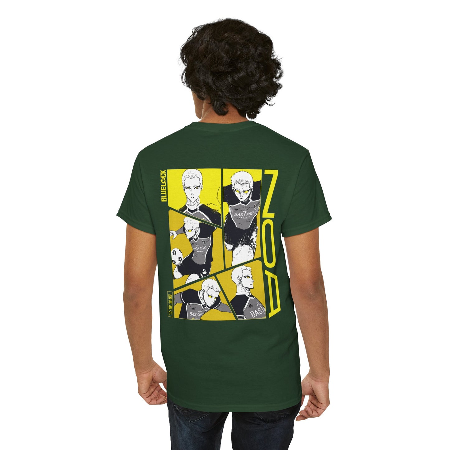 Noa "Zero" Blue Lock Heavyweight Tee | Maklenn
