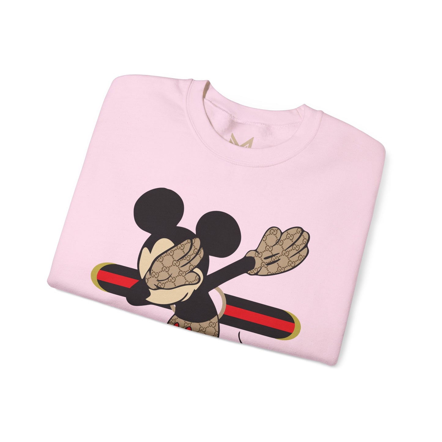 Mickey Mouse Graphic Crewneck Sweatshirt, Unisex Warm Casual Wear, Perfect for Disney Fans, Gift for Birthdays, Cozy Lounge Top Printify