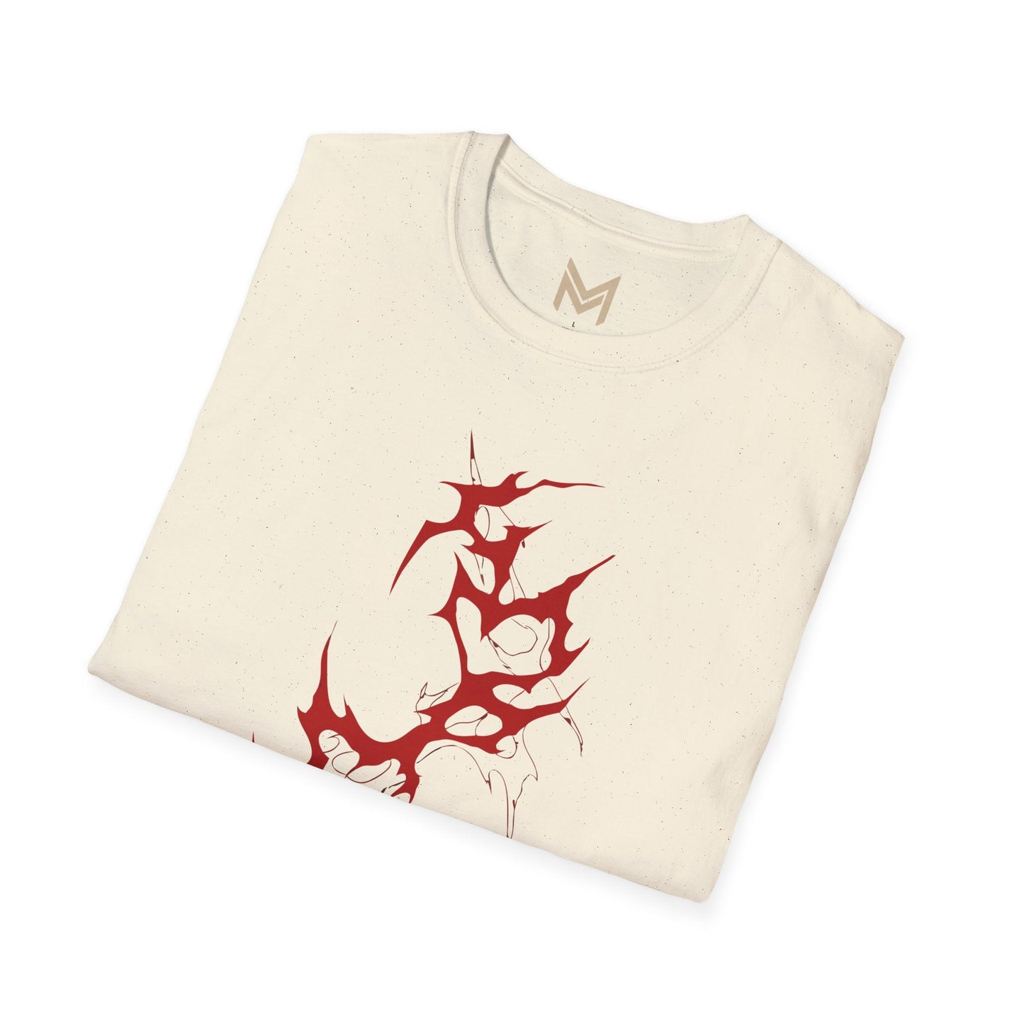 Unisex Graphic T-Shirt - Edgy Red Design, Casual Wear, Streetwear, Gift for Him/Her, Trendy Fashion, Everyday Style Printify