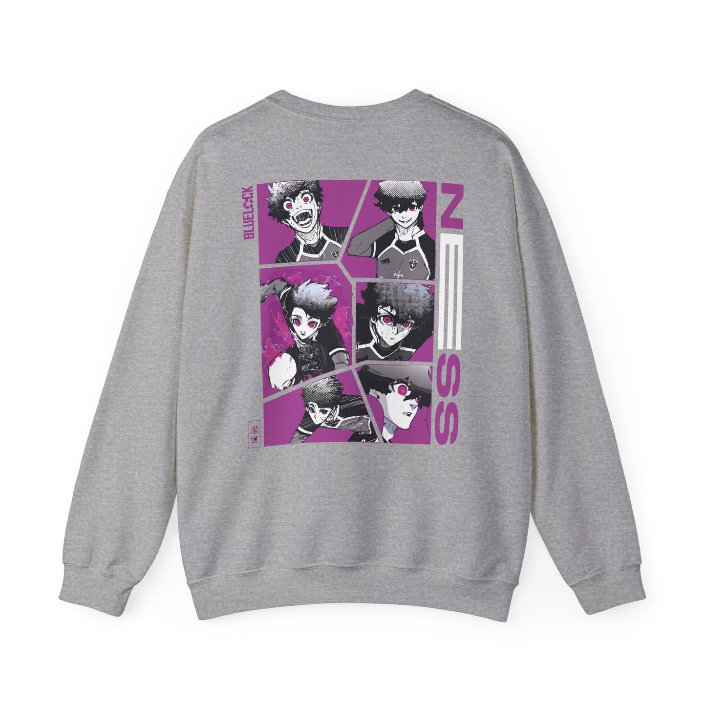 Ness "Brain" Blue Lock Heavyweight Tee | Maklenn