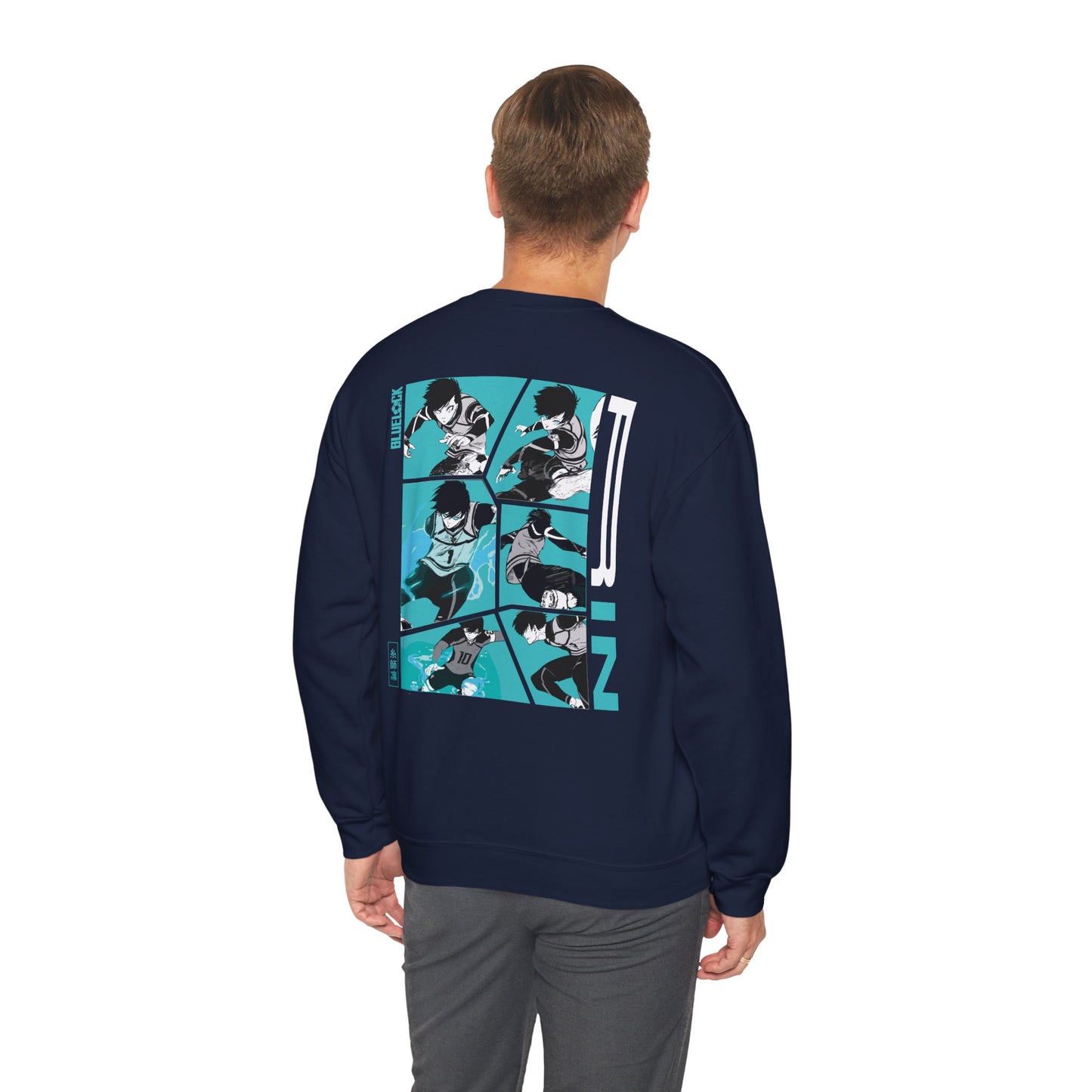 Rin "Silent Beast" Blue Lock Heavyweight Tee | Maklenn