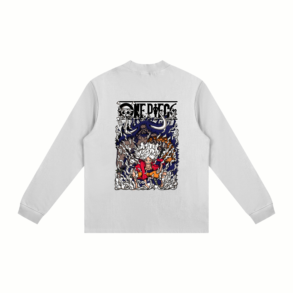Luffy and Kaido | One Piece | Neck Sweatshirt ODMPOD