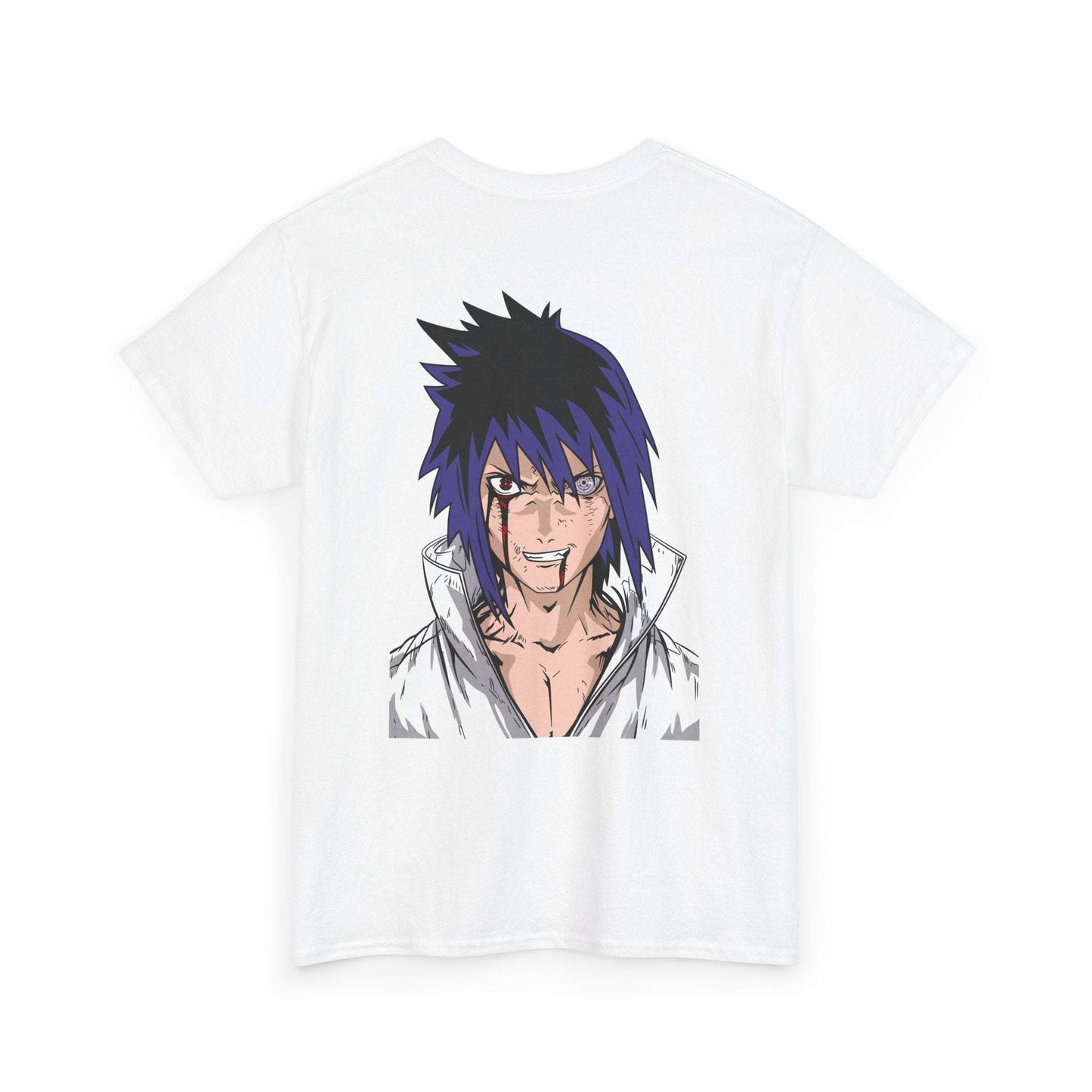Anime Character Graphic Tee — Blue-Haired Manga Hero Back Print Maklenn Anime Character Graphic Tee — Blue-Haired Manga Hero Back Print T-Shirt Maklenn www.maklenn.com India 21.80