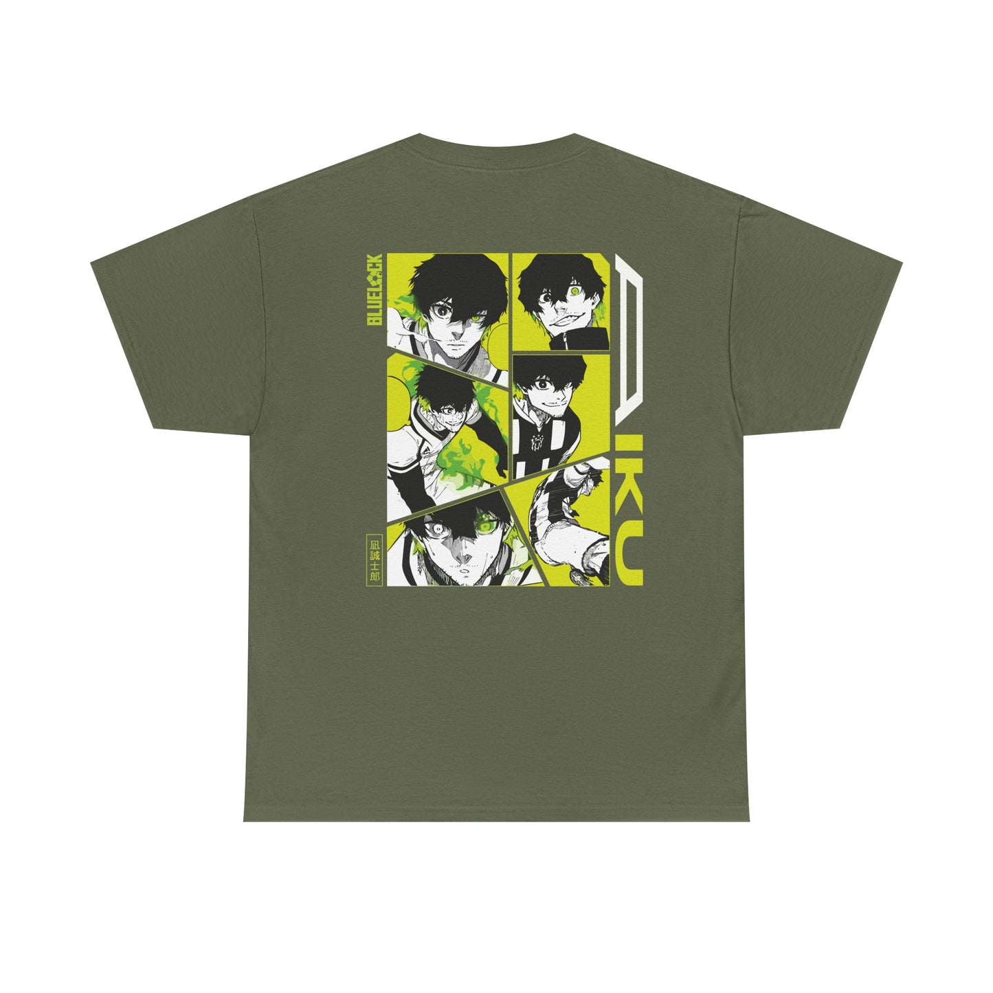 Aiku "Emperor" Blue Lock Heavyweight Tee | Maklenn
