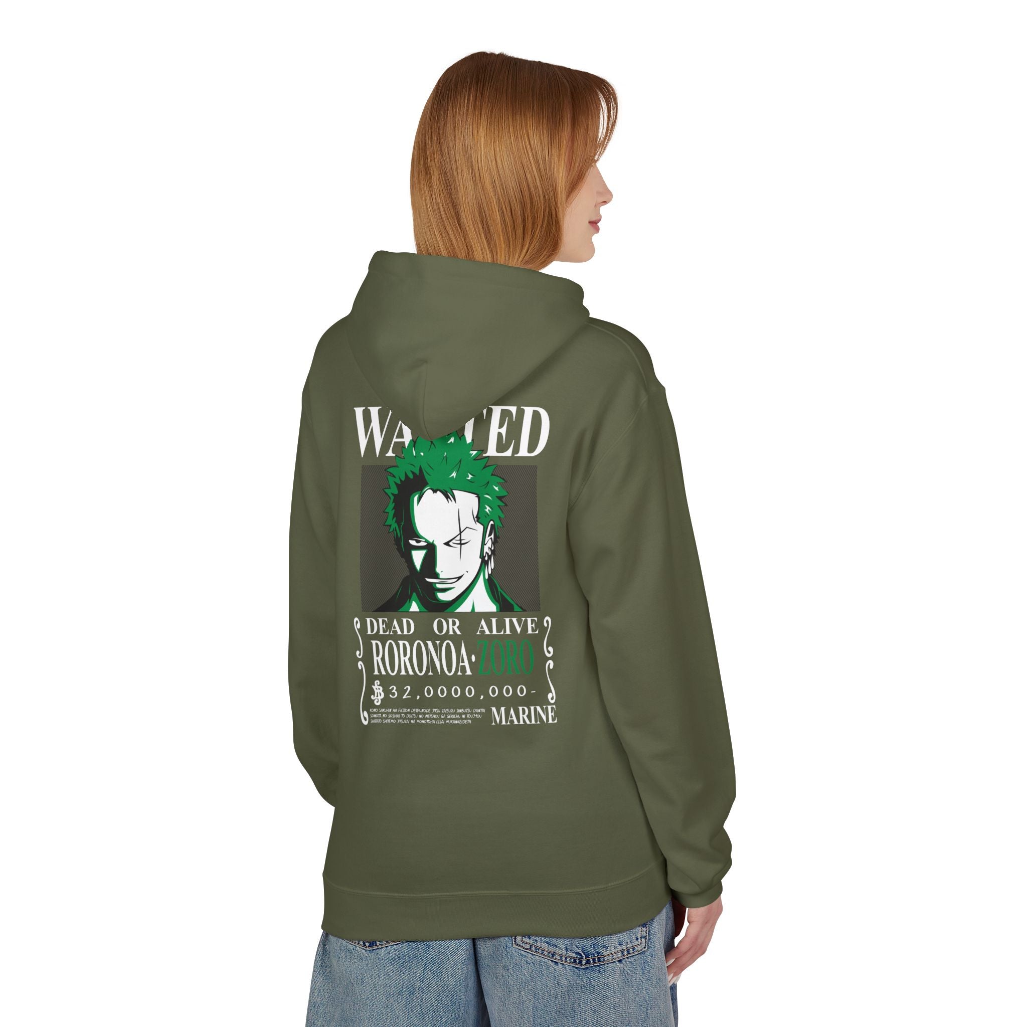 Roronoa Zoro "Wanted" | One Piece Hoodie