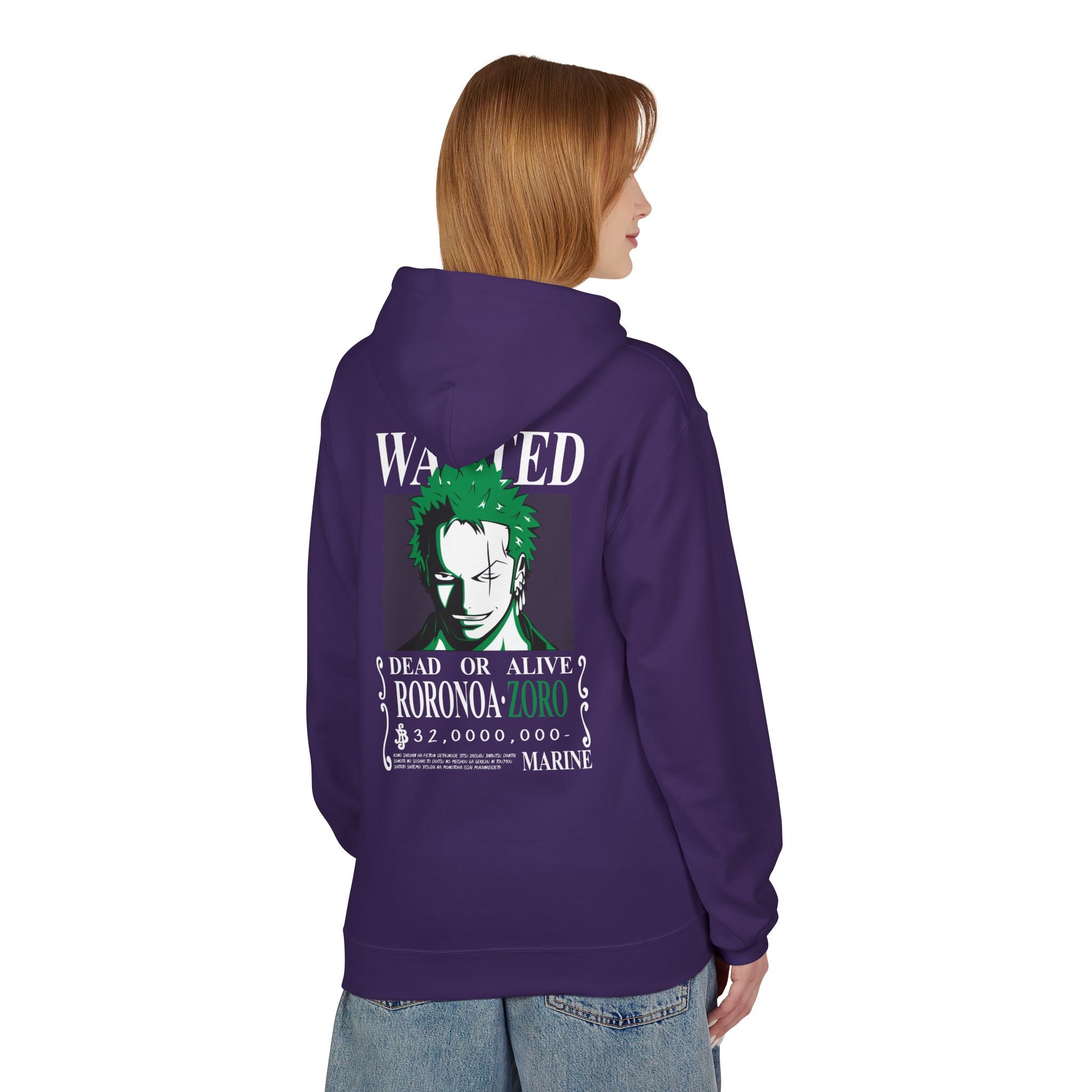 Roronoa Zoro "Wanted" | One Piece Hoodie