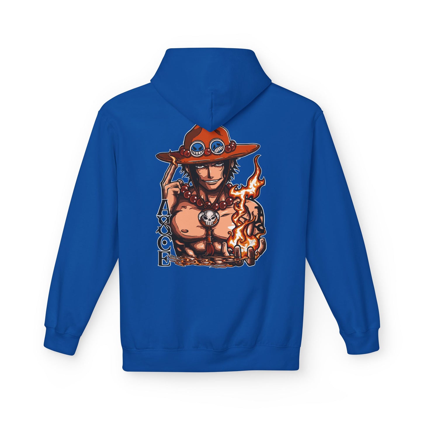 Ace Flame Hoodie — One Piece Anime Pullover