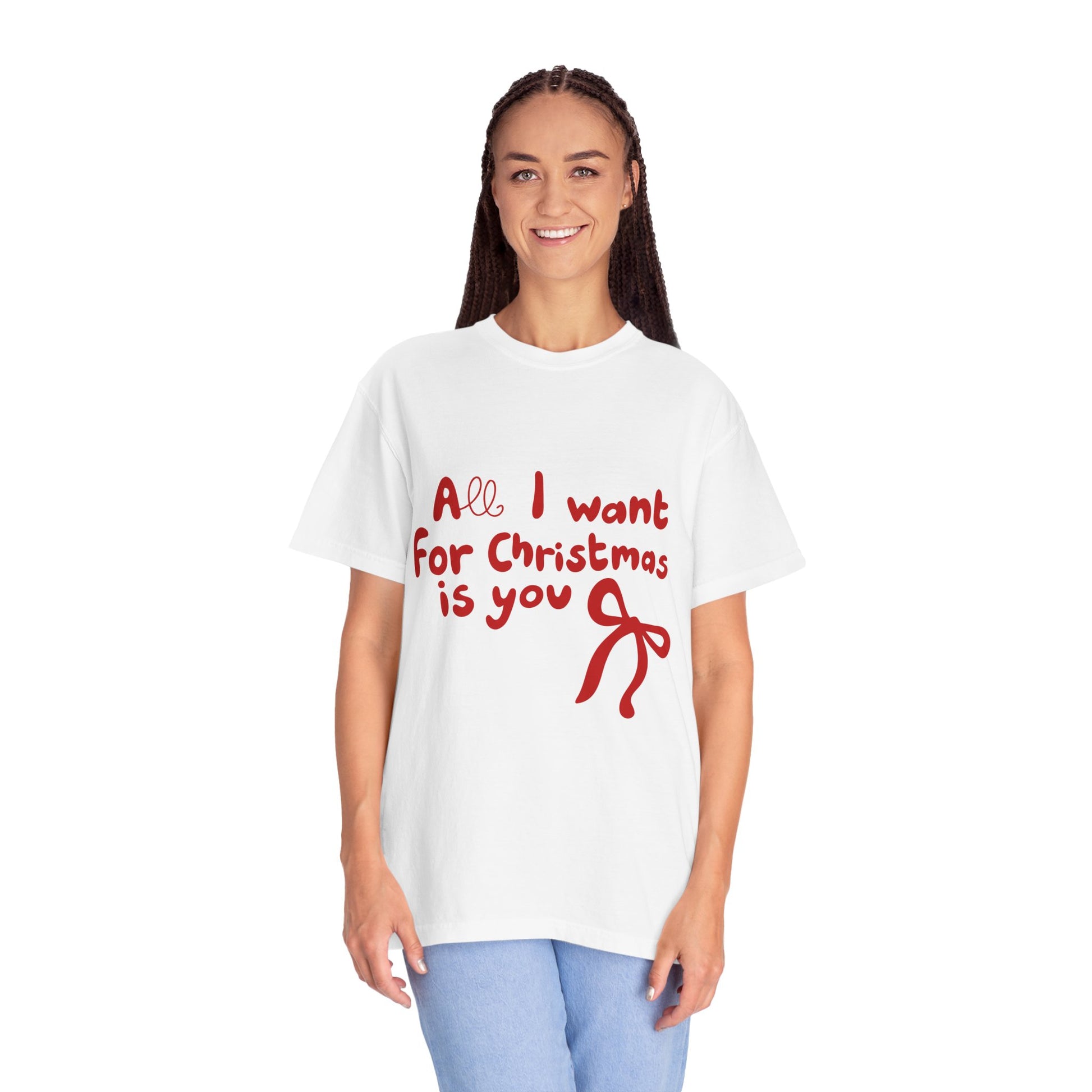 Christmas 'All I Want for Christmas Is You' T-Shirt Printify