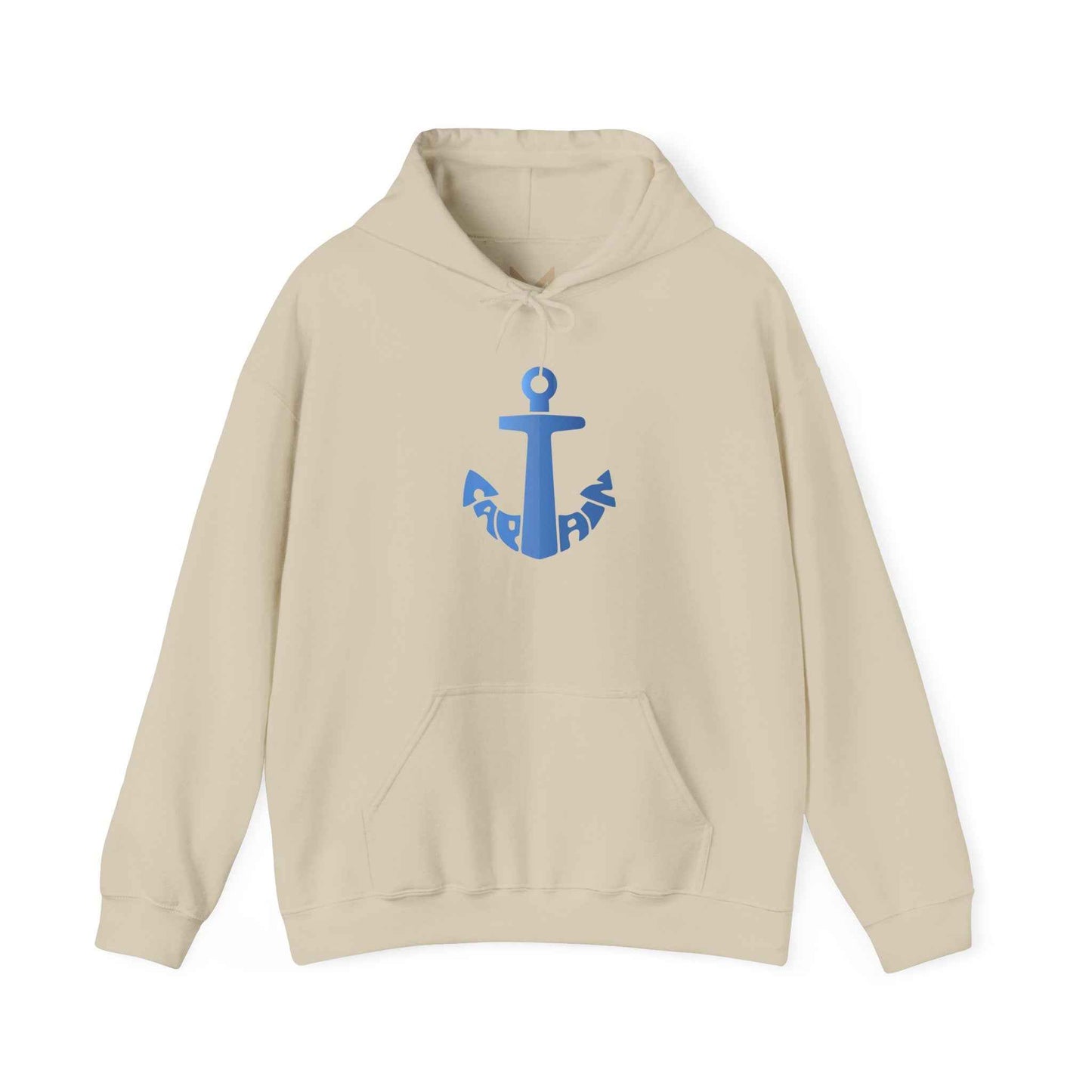 Anchor Design Unisex Hoodie - Nautical Style, Perfect Gift for Sailors, Beach Lovers, Casual Wear, Summer Chill, Cozy Comfort