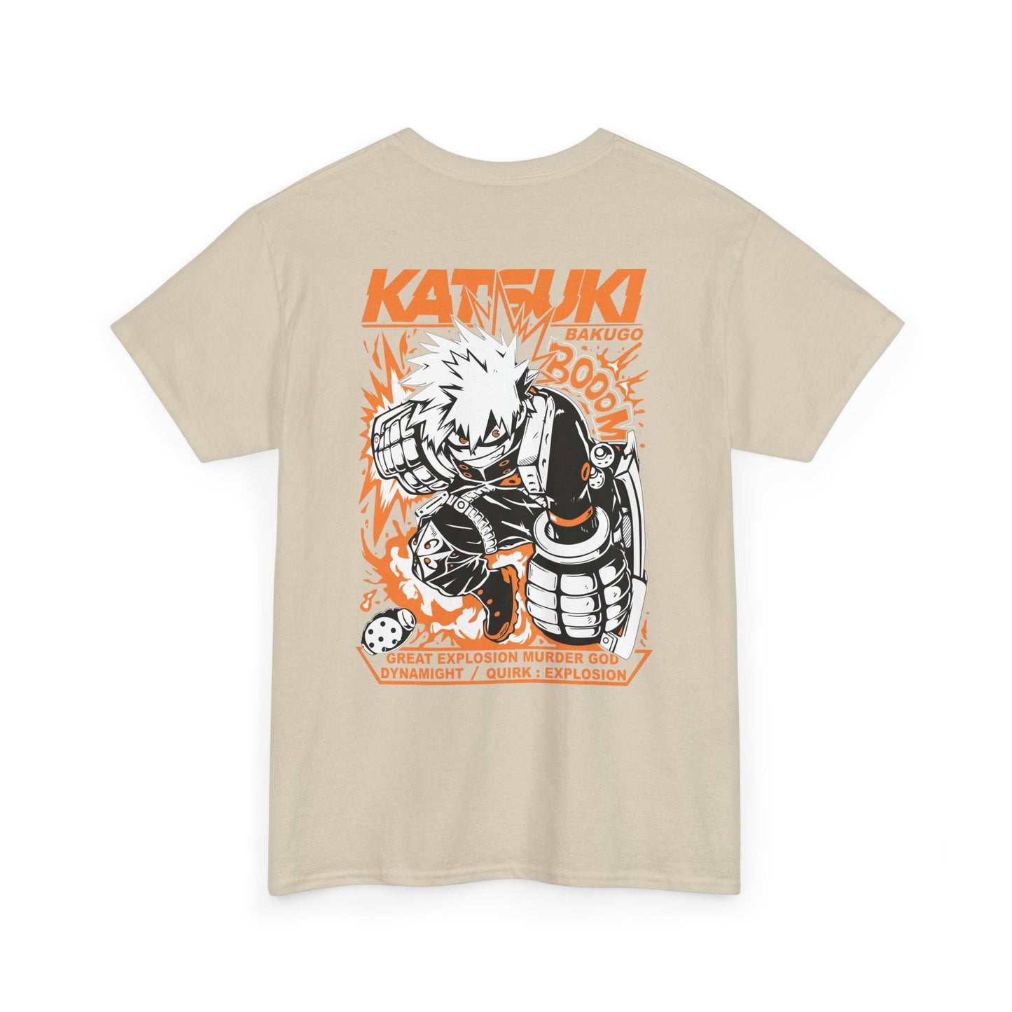 Bakugo Katsuki Graphic Tee — Anime Hero Action T-Shirt