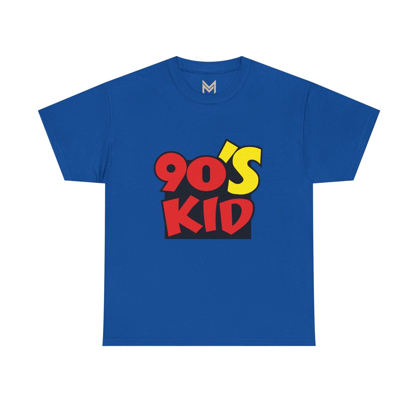 90's Kid Unisex Heavy Cotton Tee - Nostalgic Vintage T-Shirt, Retro Tee for 90s Lovers, Gift for Birthdays, Casual Wear - Maklenn