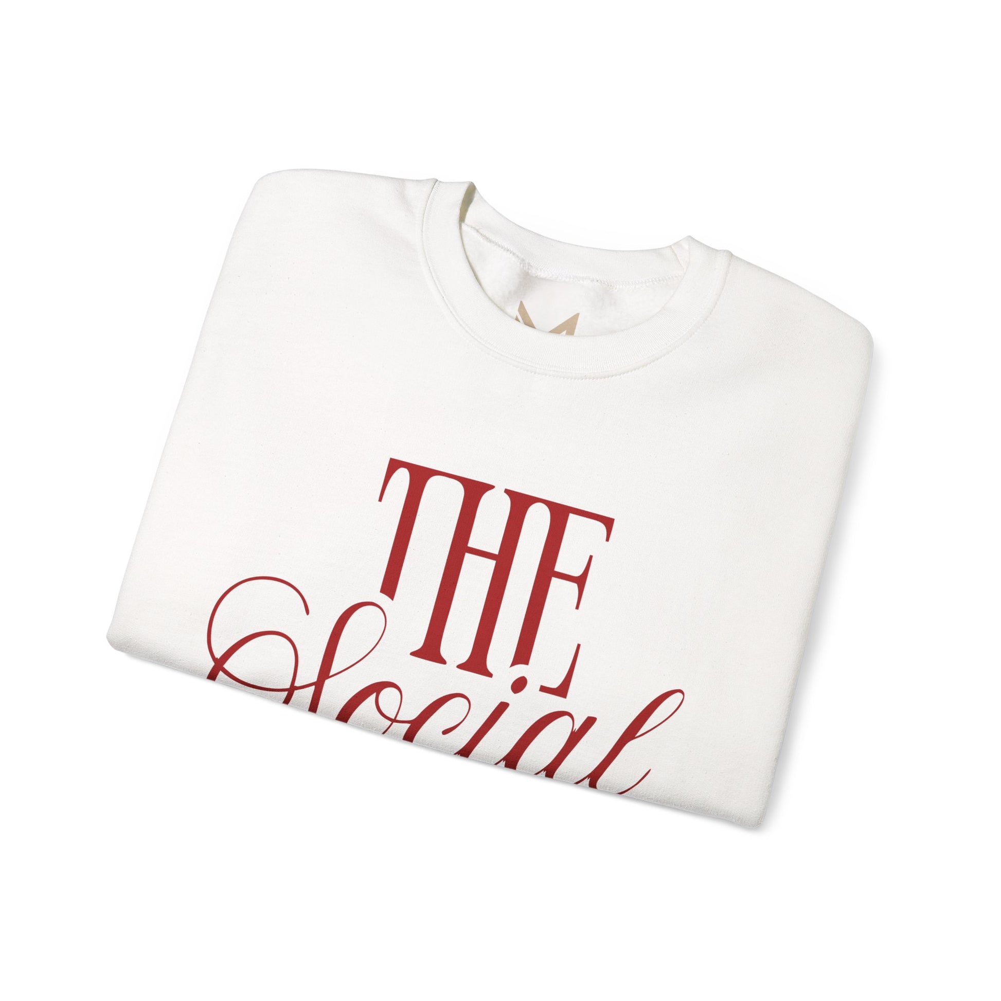 Chic Social Club Sweatshirt, Cozy Unisex Crewneck, Fashionable Gift for Friends, Casual Wardrobe Essential, Perfect for Hangouts and [...] Printify