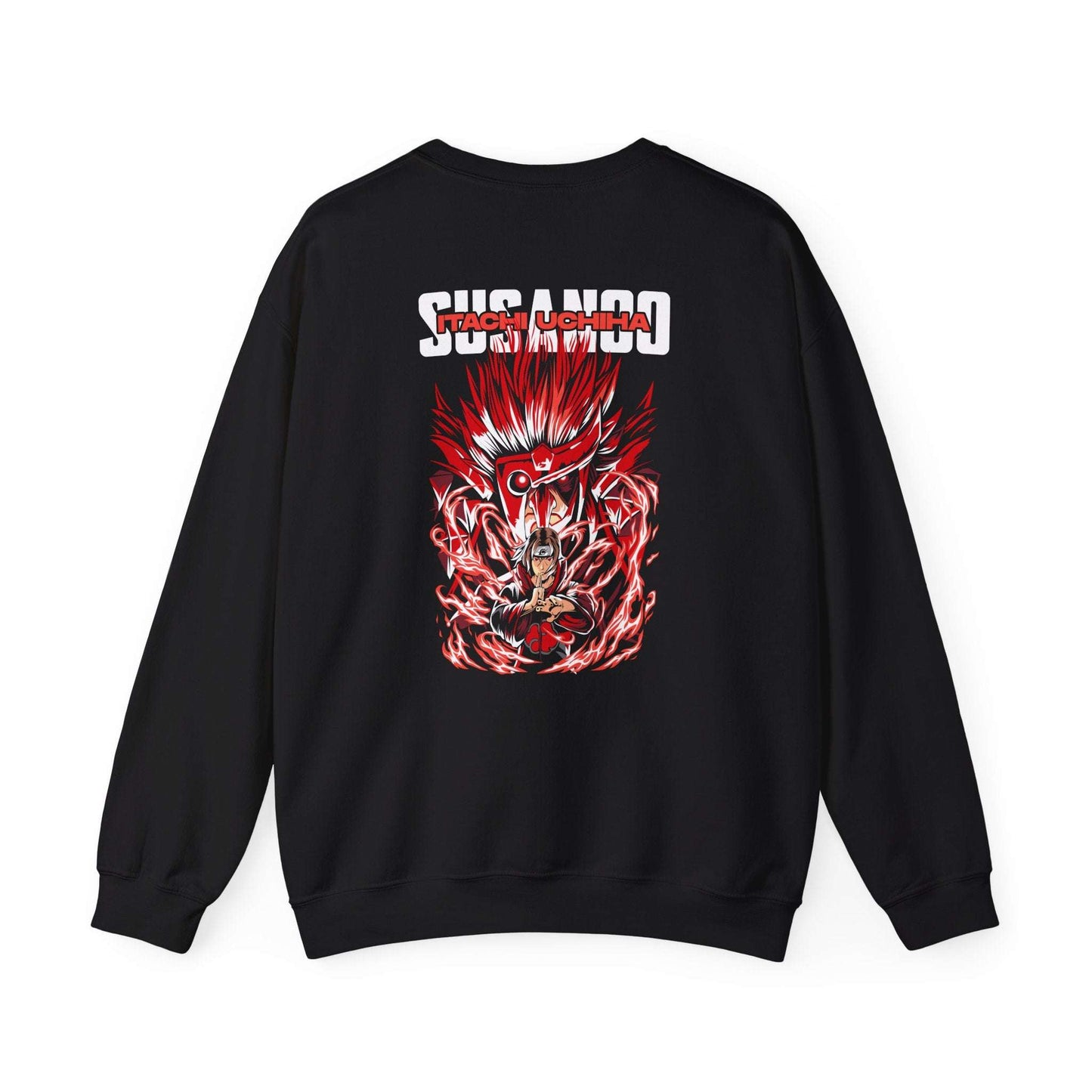 Crewneck Sweatshirt — Susanoo Anime Graphic Pullover (Red Flame Design) Maklenn Crewneck Sweatshirt — Susanoo Anime Graphic Pullover (Red Flame Design) Sweatshirt Maklenn www.maklenn.com India 33.23