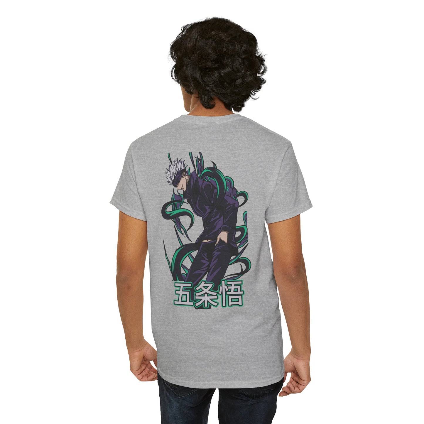 Jujutsu Kaisen Graphic Tee — Gojo Satoru Back Print Shirt