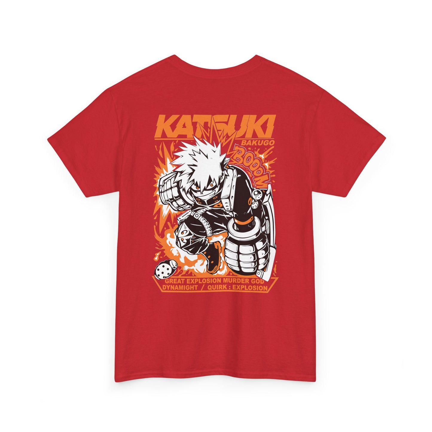 Bakugo Katsuki Graphic Tee — Anime Hero Action T-Shirt