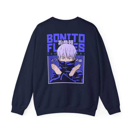 Anime Crewneck Sweatshirt — Jujutsu Kaisen Inspired Back Graphic (Gojo Satoru) Maklenn Anime Crewneck Sweatshirt — Jujutsu Kaisen Inspired Back Graphic (Gojo Satoru) Sweatshirt Maklenn www.maklenn.com India 33.23