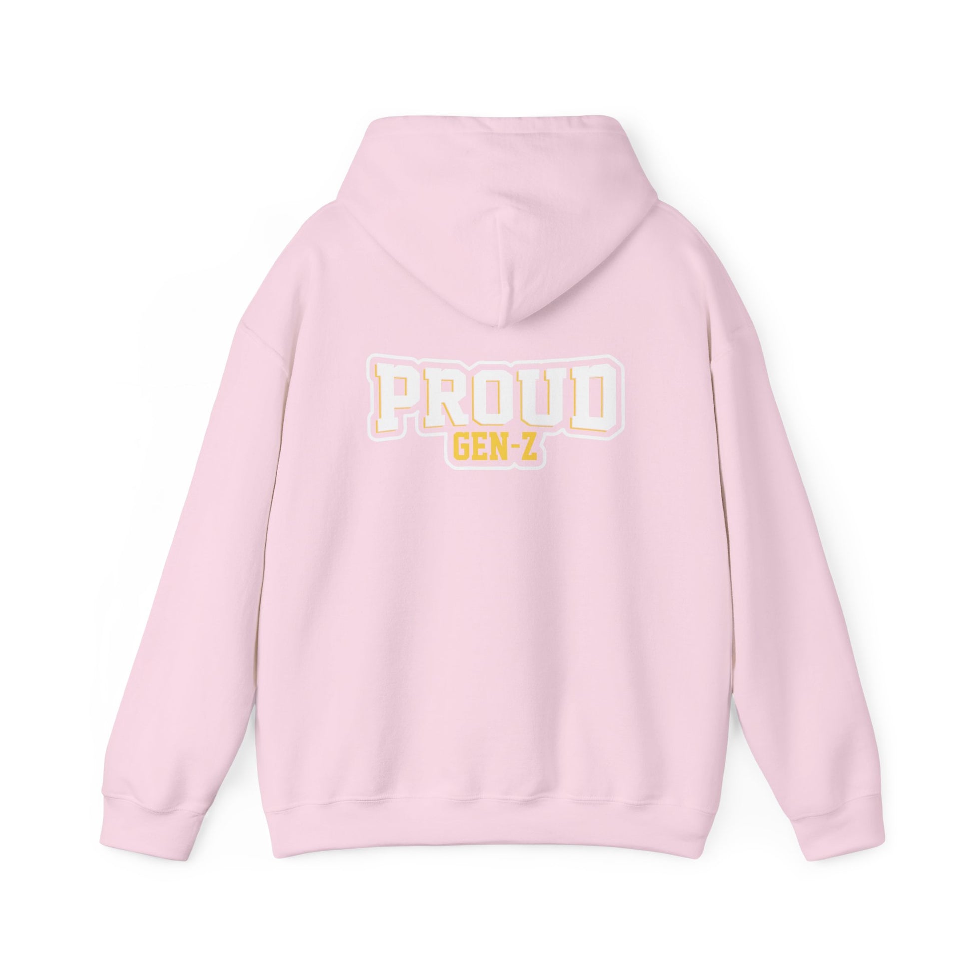 Proud Gen-Z Hoodie, Cozy Streetwear for Teens, Unisex Sweatshirt, Perfect Gift for Graduations, Everyday Casual Wear, Trendy Apparel Printify