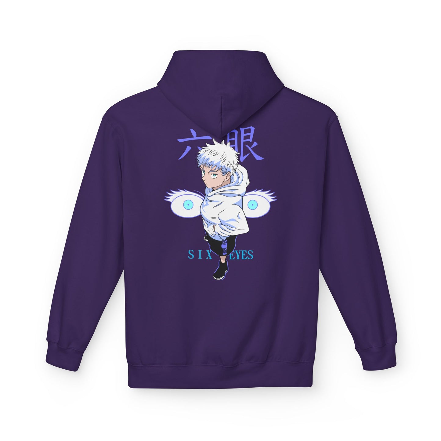 Jujutsu Kaisen Satoru Gojo Hoodie — Six Eyes Graphic Anime Pullover