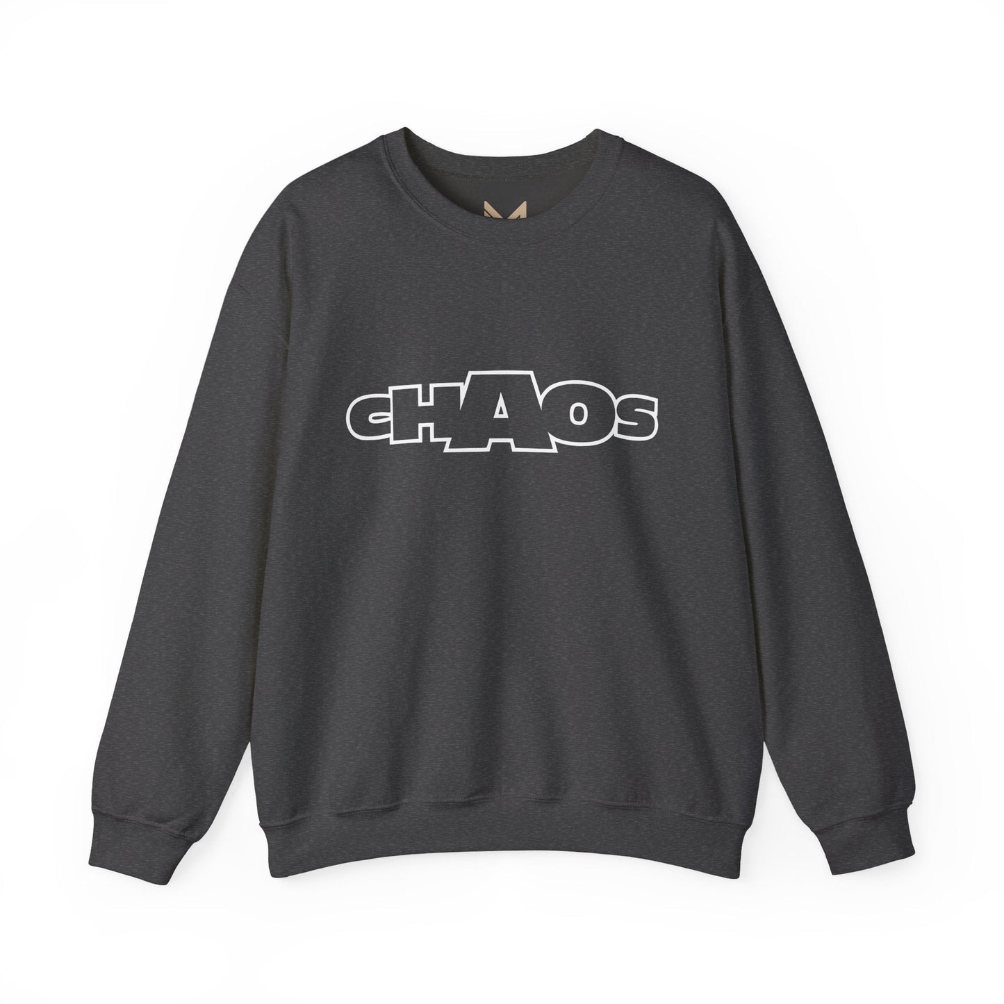 Chaos Unisex Heavy Blend™ Crewneck Sweatshirt | Cozy Streetwear, Casual Outfit, Trendy Gift, Everyday Wear, Graphic Apparel, Unisex Top - Maklenn