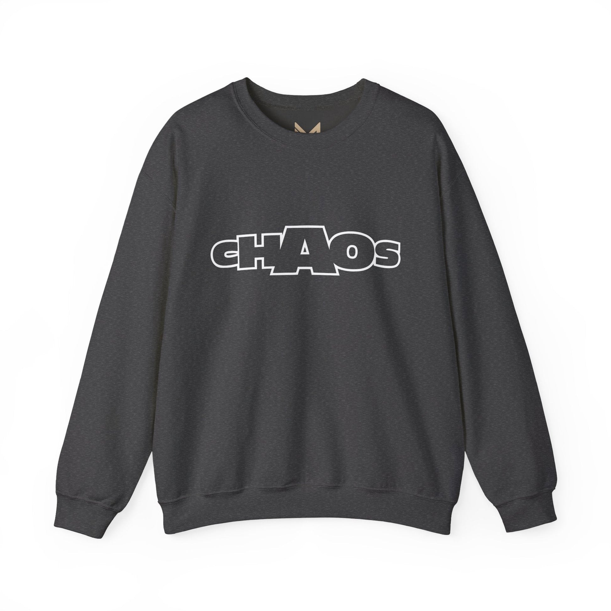 Chaos Unisex Heavy Blend™ Crewneck Sweatshirt | Cozy Streetwear, Casual Outfit, Trendy Gift, Everyday Wear, Graphic Apparel, Unisex Top - Maklenn