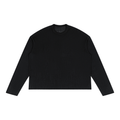 Unisex Raw Edge Long Sleeve T-Shirt