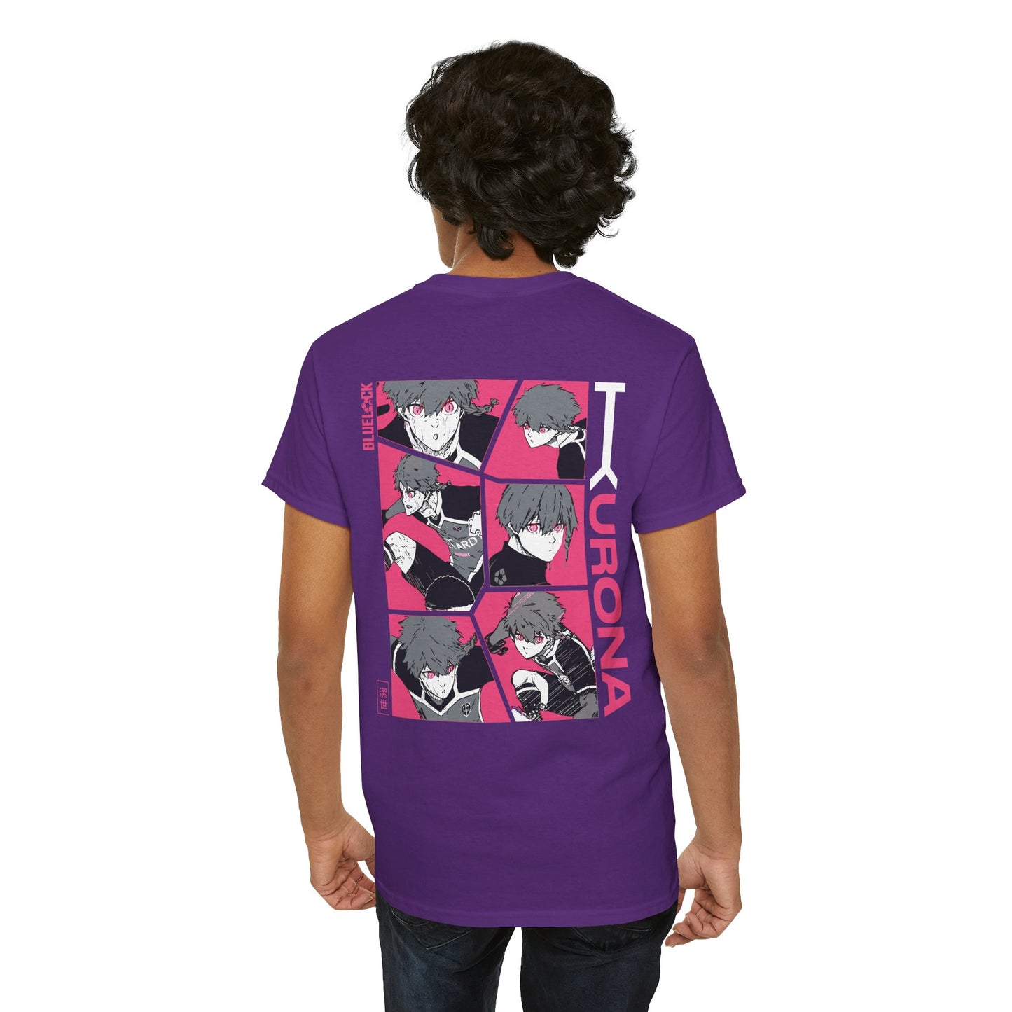 Kurona "Twin Fang" Blue Lock Heavyweight Tee | Maklenn