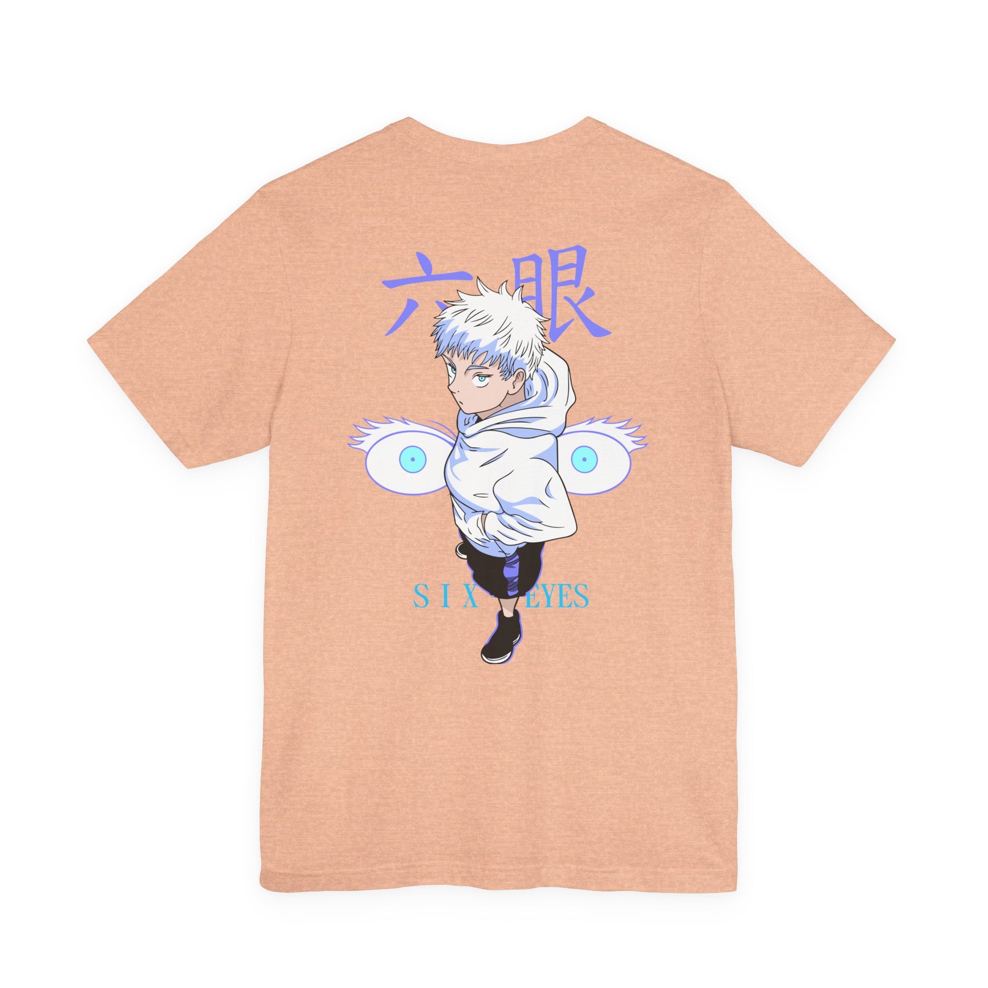 Anime Short Sleeve Tee, Jujustu Kaisen Shirt, Cosplay Tee, Gift for Anime Lovers, Stylish Graphic T-Shirt, Casual Wear Printify