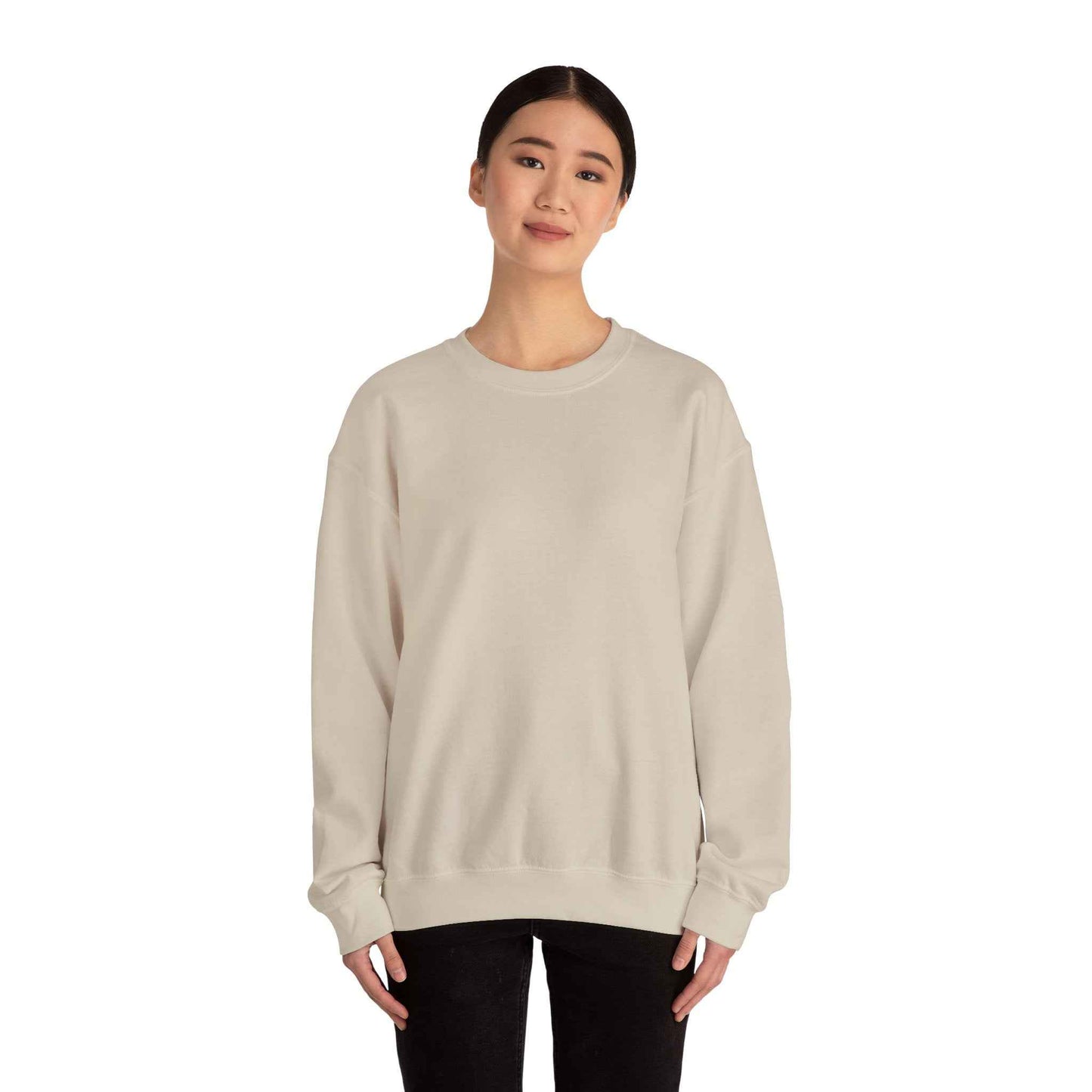Be Real Unisex Crewneck Sweatshirt, Cozy Streetwear, Gift for Friends, Casual Fashion, Everyday Wear, Perfect for Layering