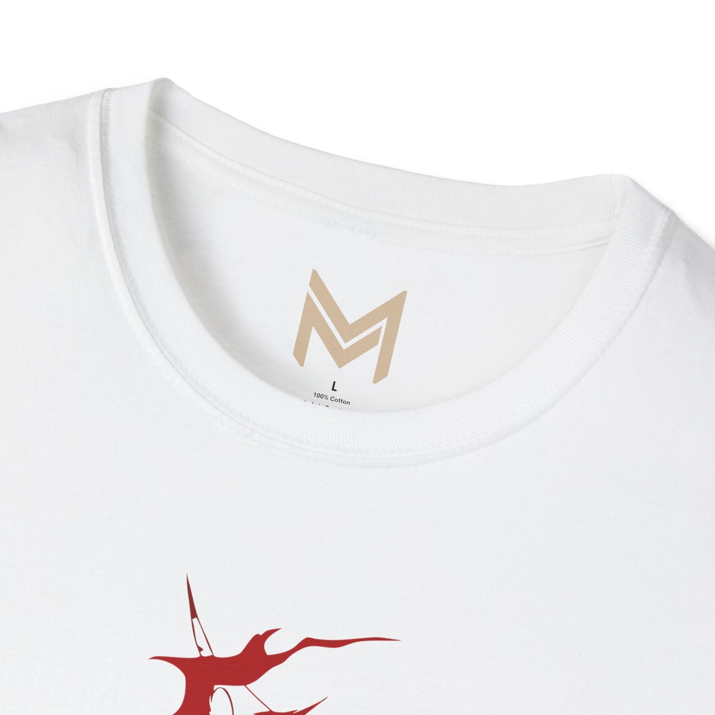 Unisex Graphic T-Shirt - Edgy Red Design, Casual Wear, Streetwear, Gift for Him/Her, Trendy Fashion, Everyday Style Printify