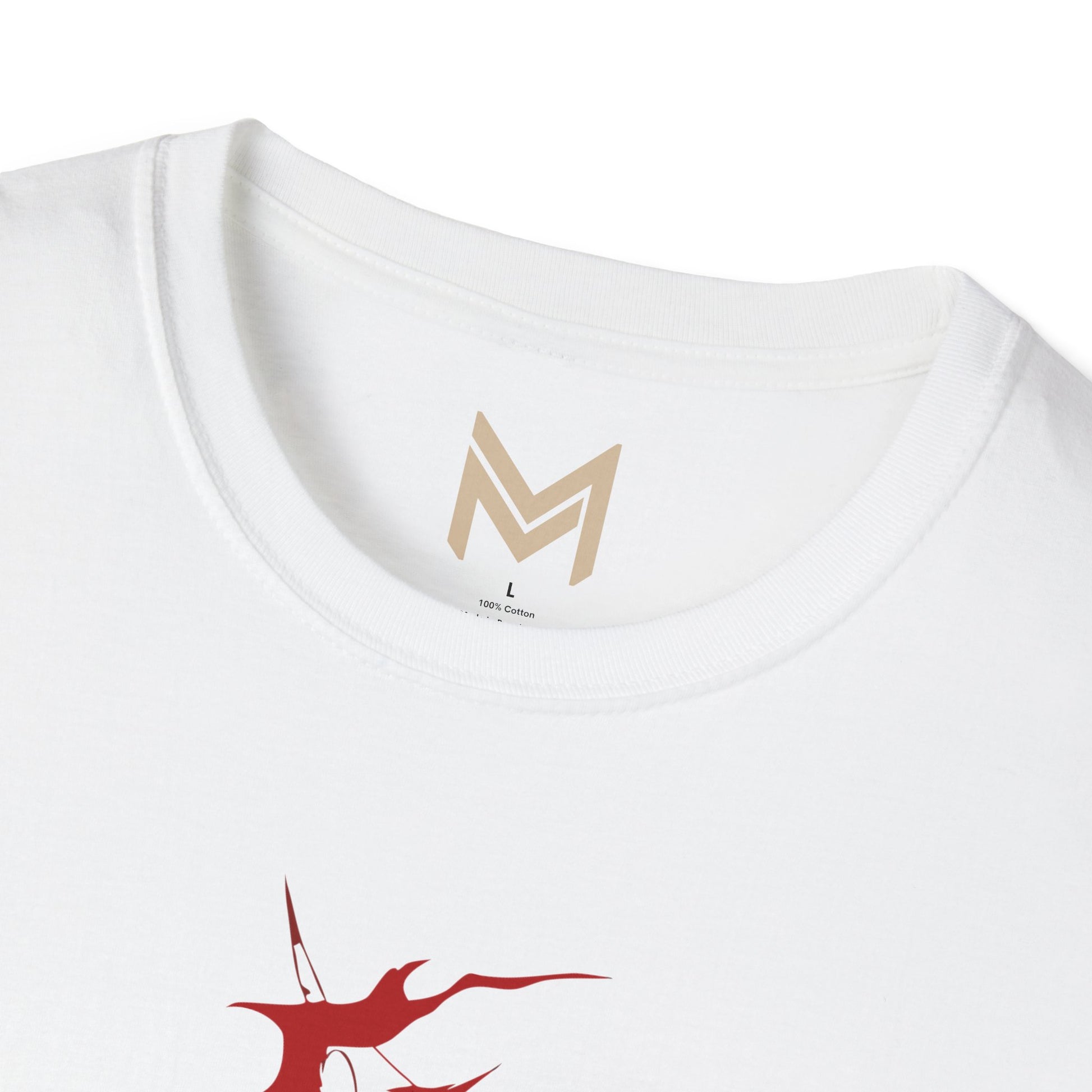 Unisex Graphic T-Shirt - Edgy Red Design, Casual Wear, Streetwear, Gift for Him/Her, Trendy Fashion, Everyday Style Printify