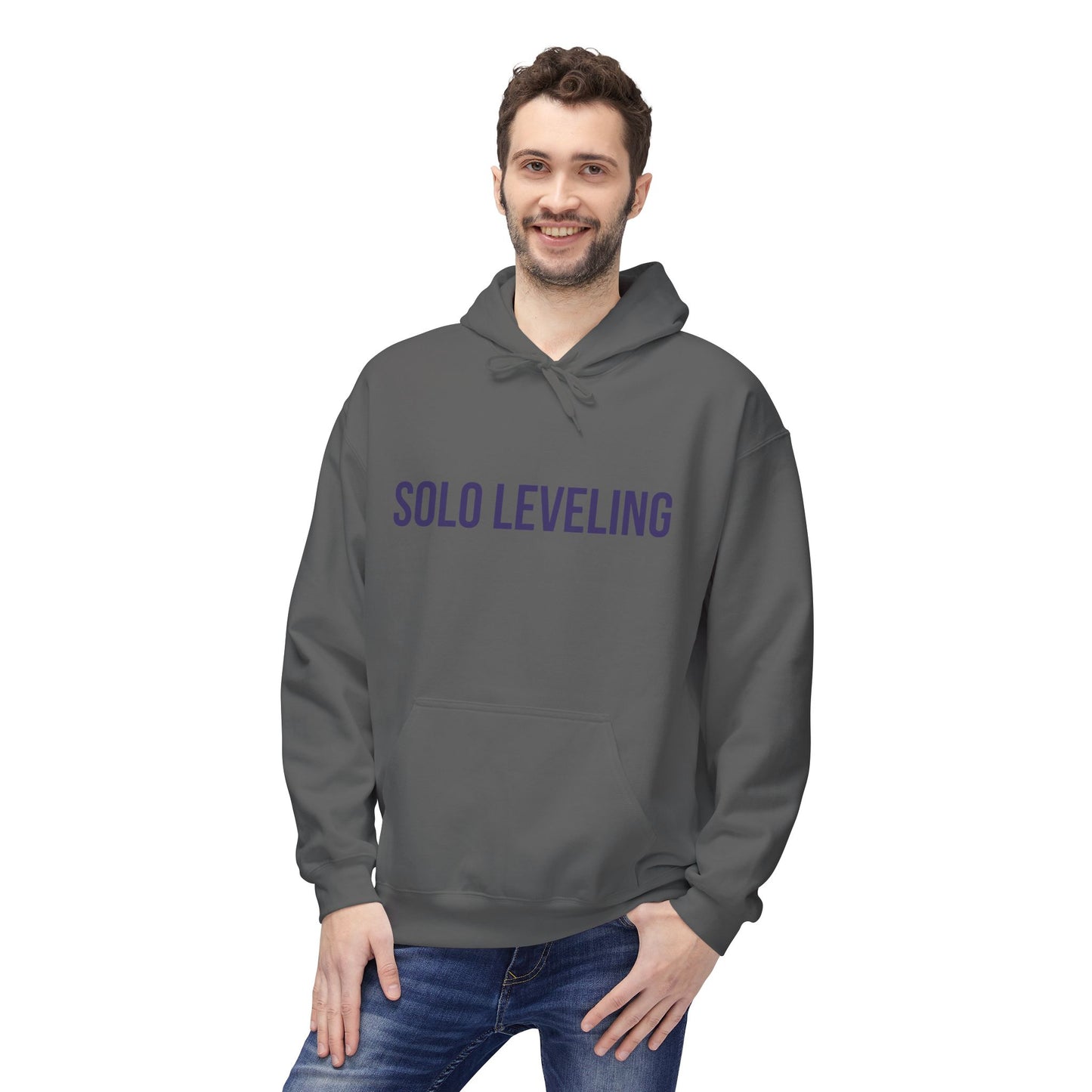 Solo Leveling Hoodie — Anime Graphic Pullover with Sung Jin-Woo Art