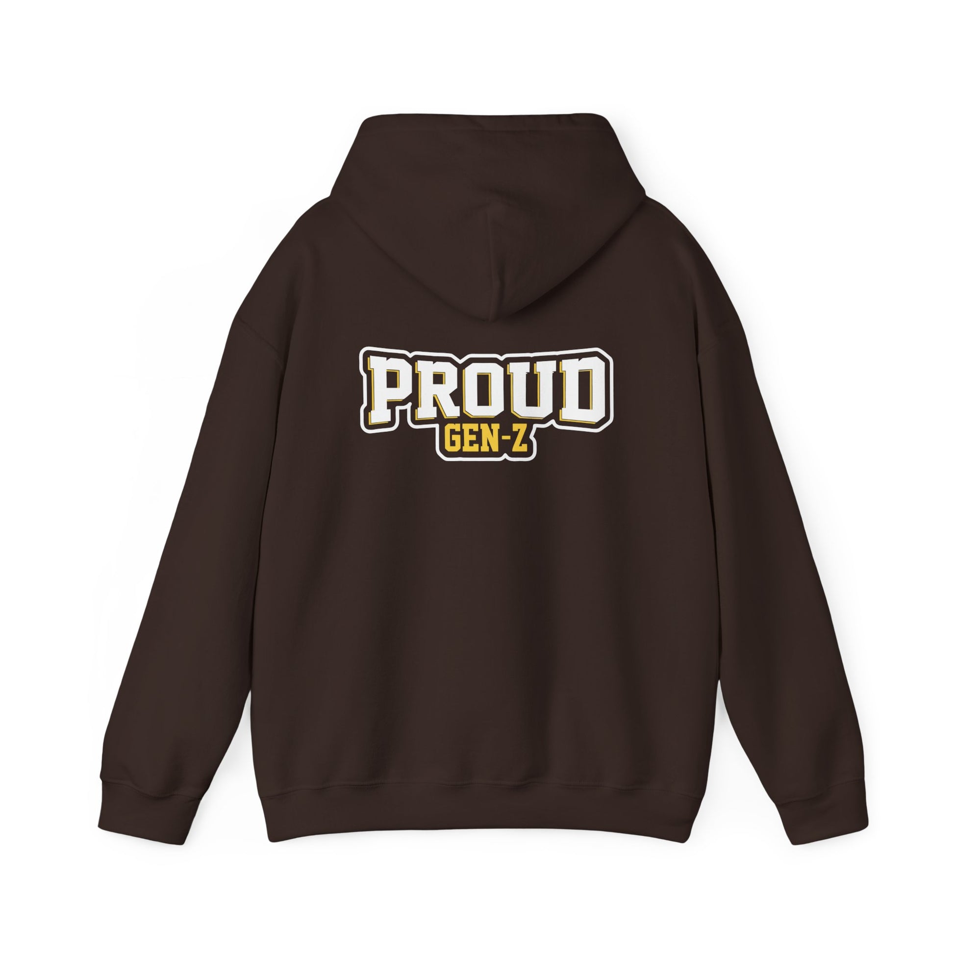Proud Gen-Z Hoodie, Cozy Streetwear for Teens, Unisex Sweatshirt, Perfect Gift for Graduations, Everyday Casual Wear, Trendy Apparel Printify