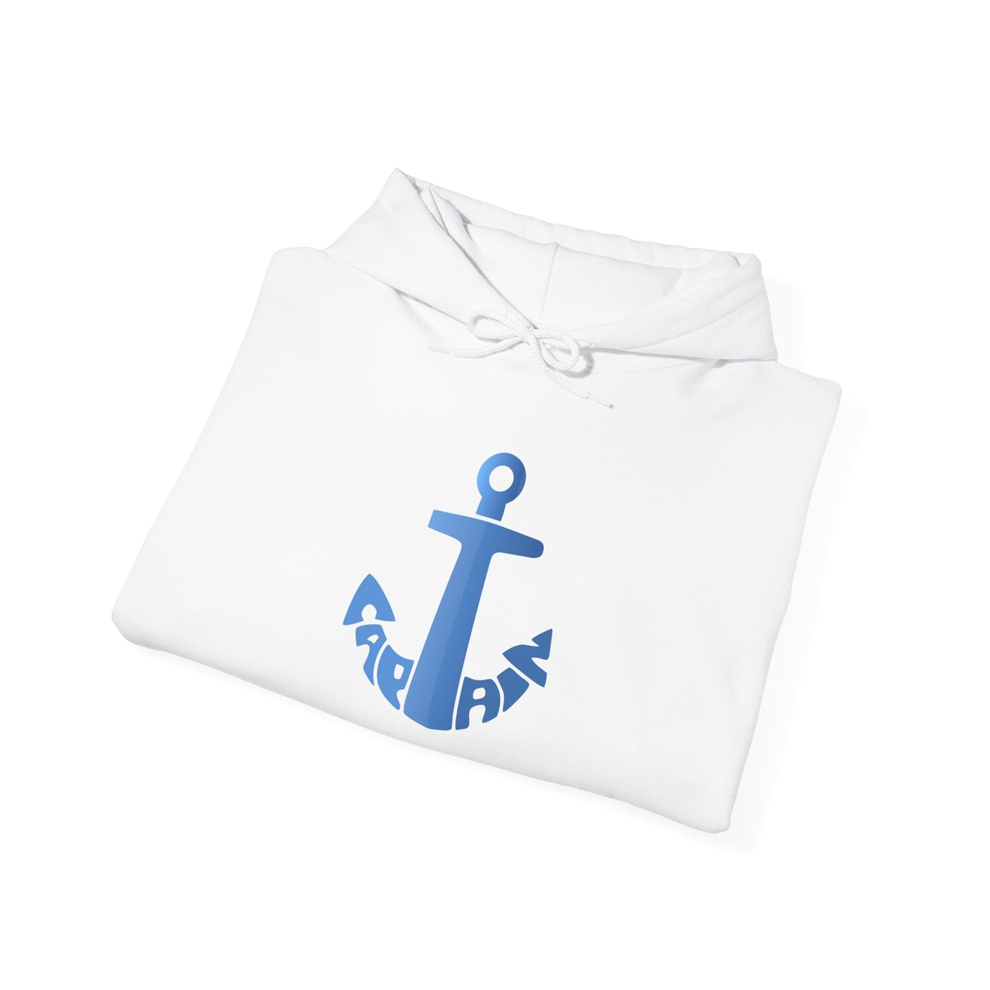 Anchor Design Unisex Hoodie - Nautical Style, Perfect Gift for Sailors, Beach Lovers, Casual Wear, Summer Chill, Cozy Comfort Printify
