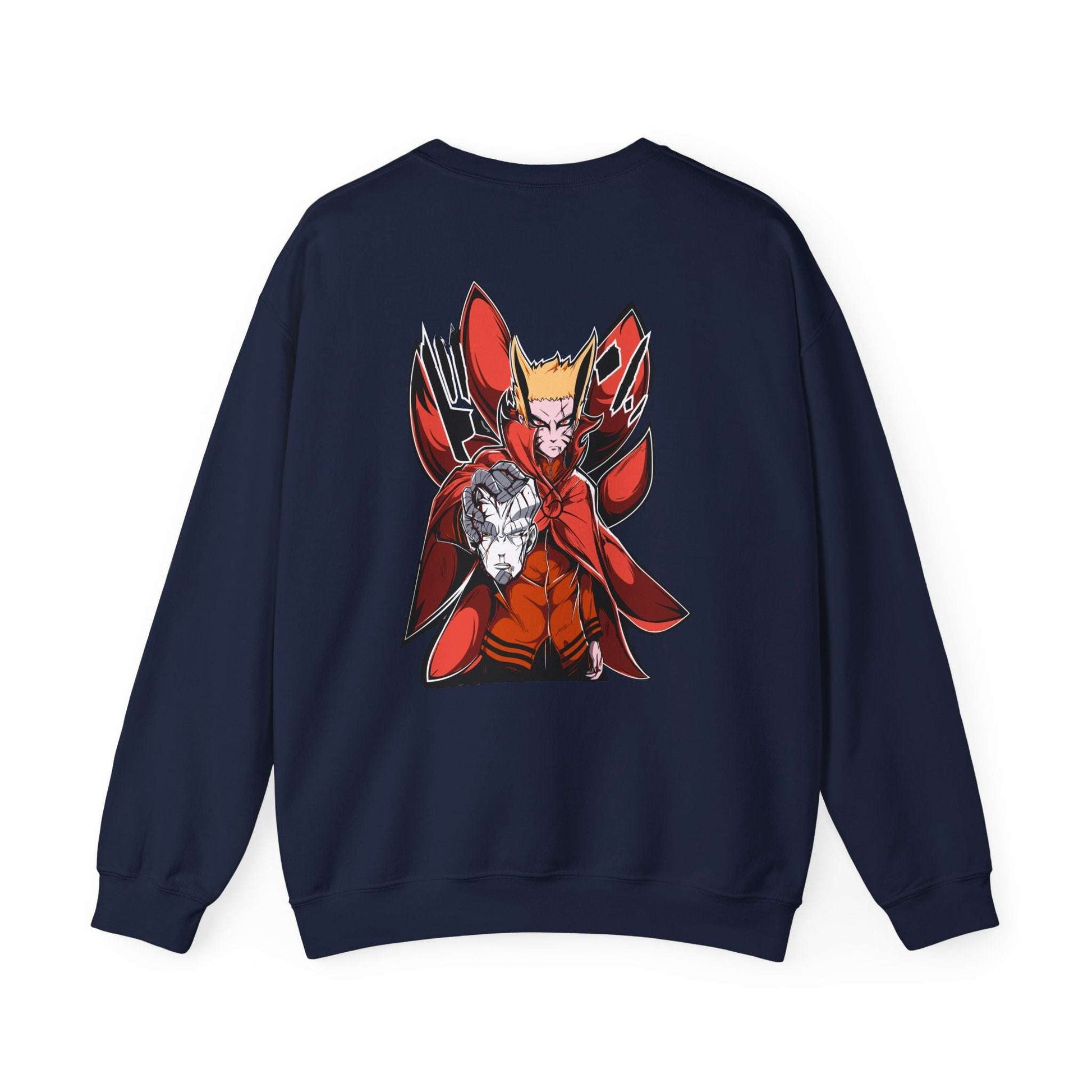 Anime Red Demon Crewneck Sweatshirt — Naruto-Inspired Kurama & Shadow Art Maklenn Anime Red Demon Crewneck Sweatshirt — Naruto-Inspired Kurama & Shadow Art Sweatshirt Maklenn www.maklenn.com India 33.23