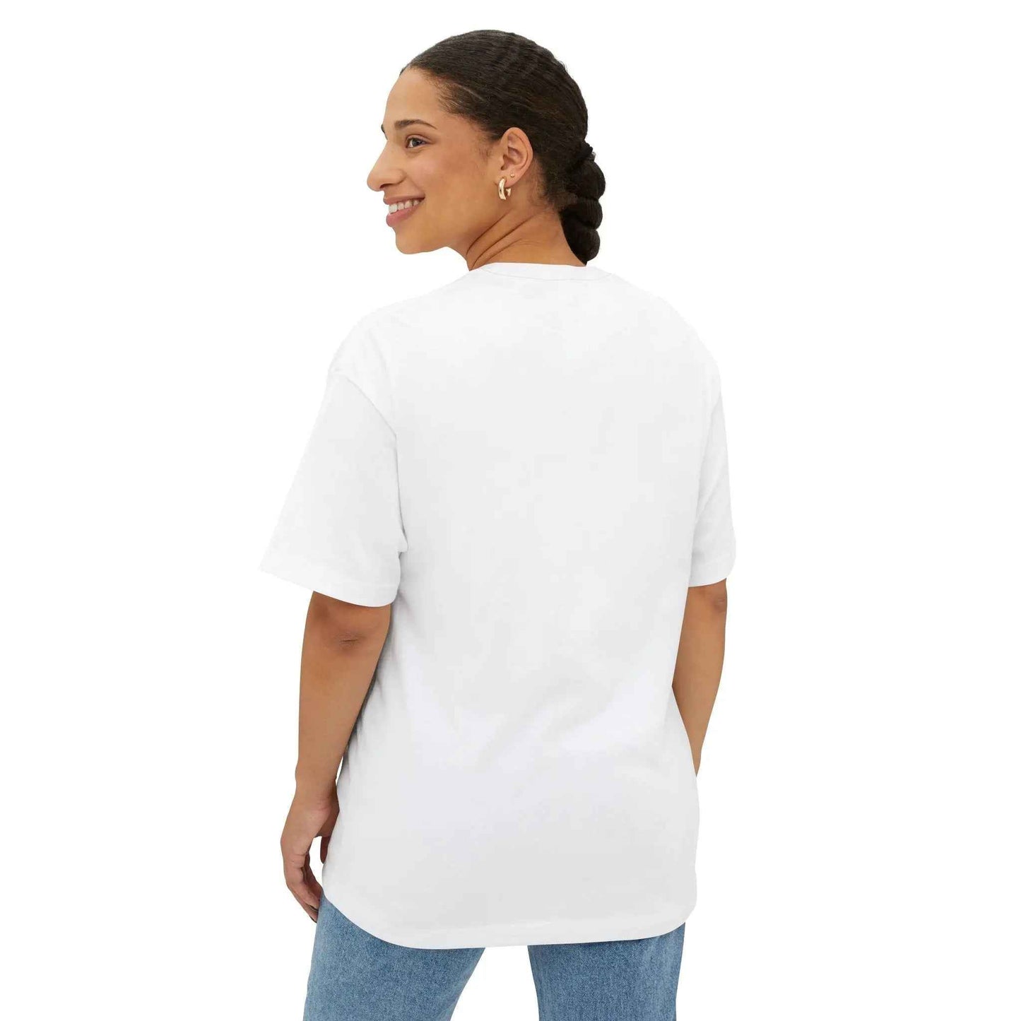 Artistic Oversized Boxy Tee with Unique Design | Unisex Graphic Shirt for Comfortable Streetwear and Casual Outfits