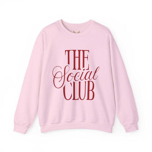 Chic Social Club Sweatshirt, Cozy Unisex Crewneck, Fashionable Gift for Friends, Casual Wardrobe Essential, Perfect for Hangouts and [...] Maklenn Chic Social Club Sweatshirt, Cozy Unisex Crewneck, Fashionable Gift for Friends, Casual Wardrobe